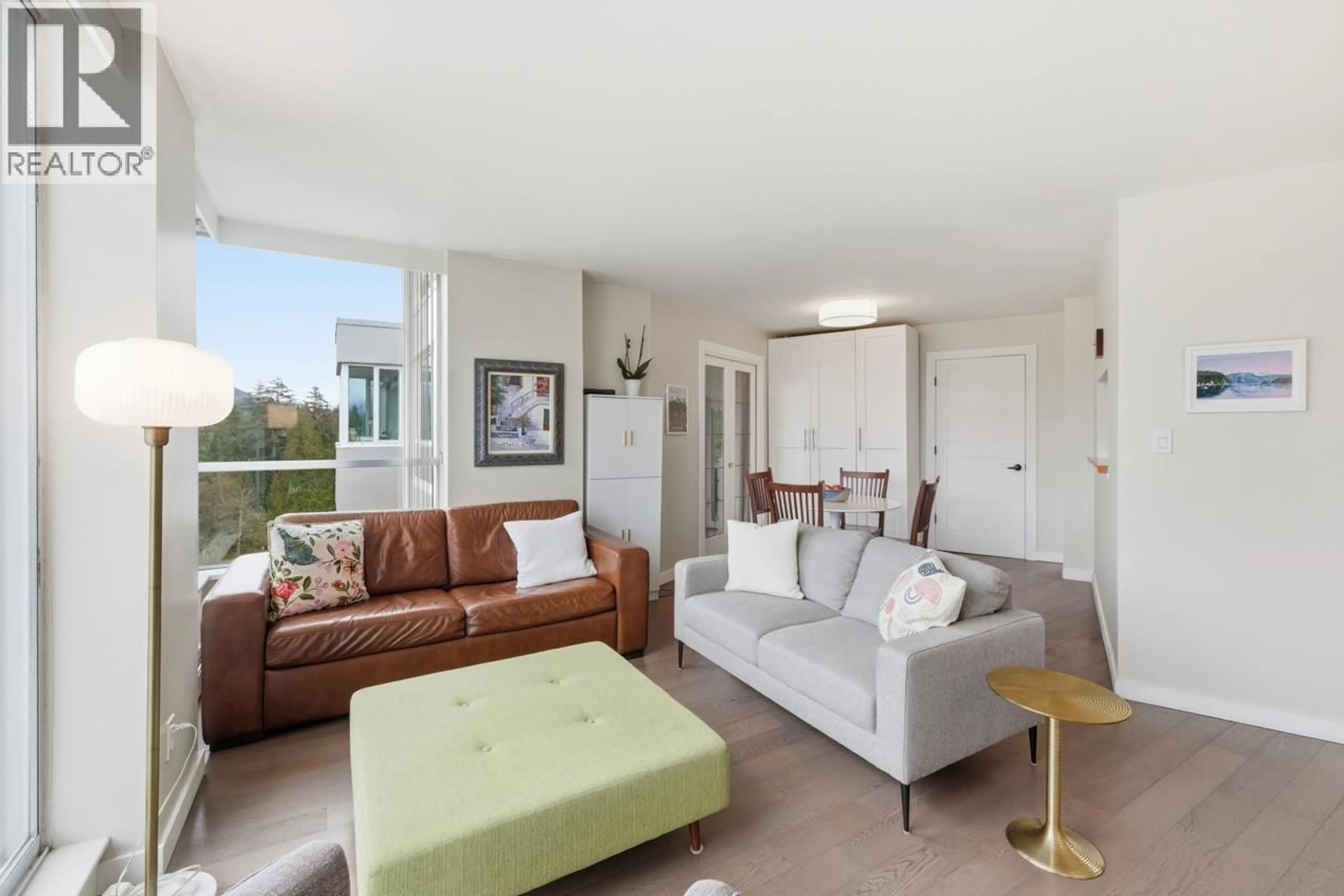 Living room with furniture, unknown for 1004 - 995 ROCHE POINT DRIVE, North Vancouver British Columbia V7H2X4