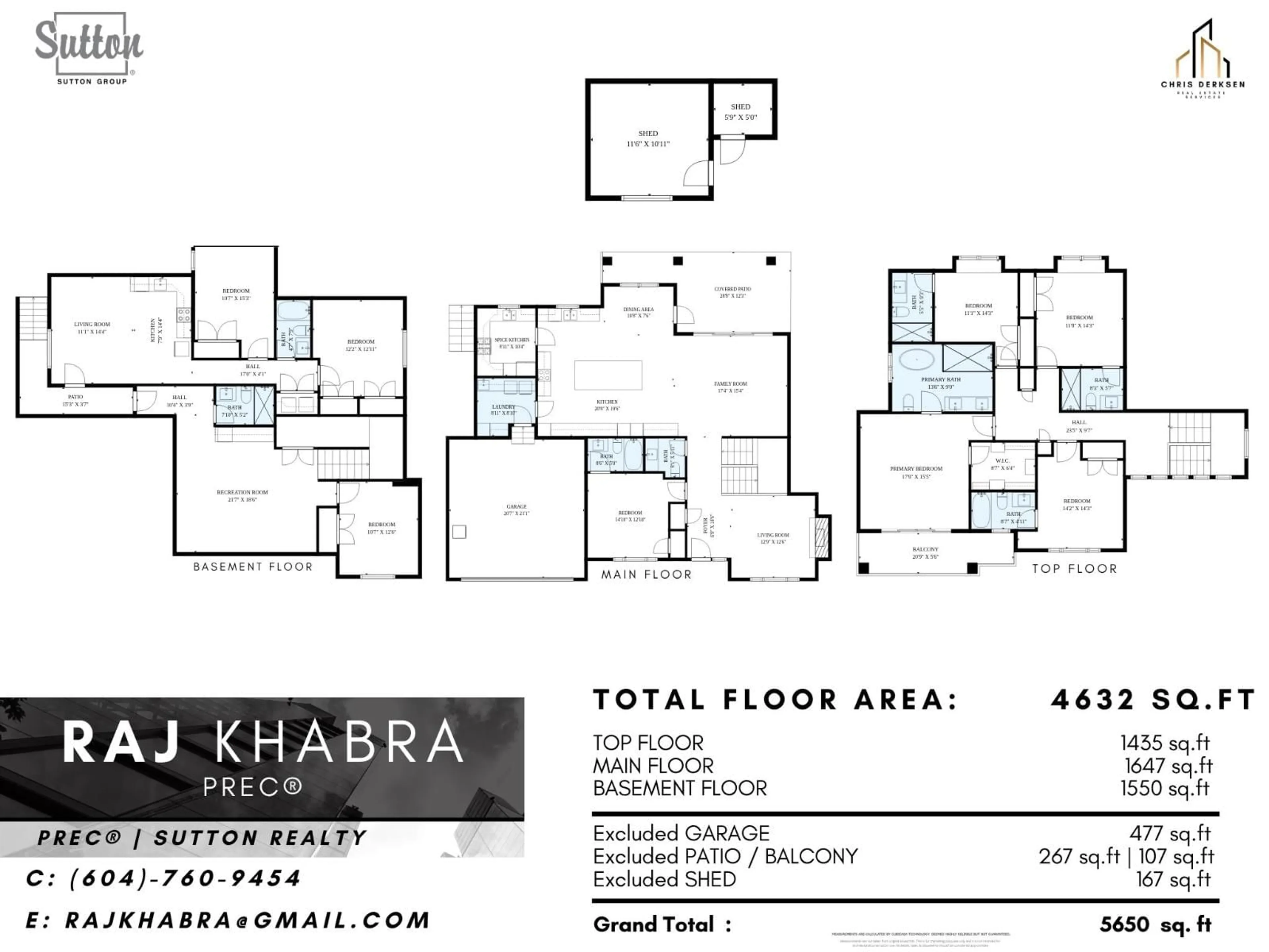 Floor plan for 8784 BROOKE ROAD, Delta British Columbia V4C4G4