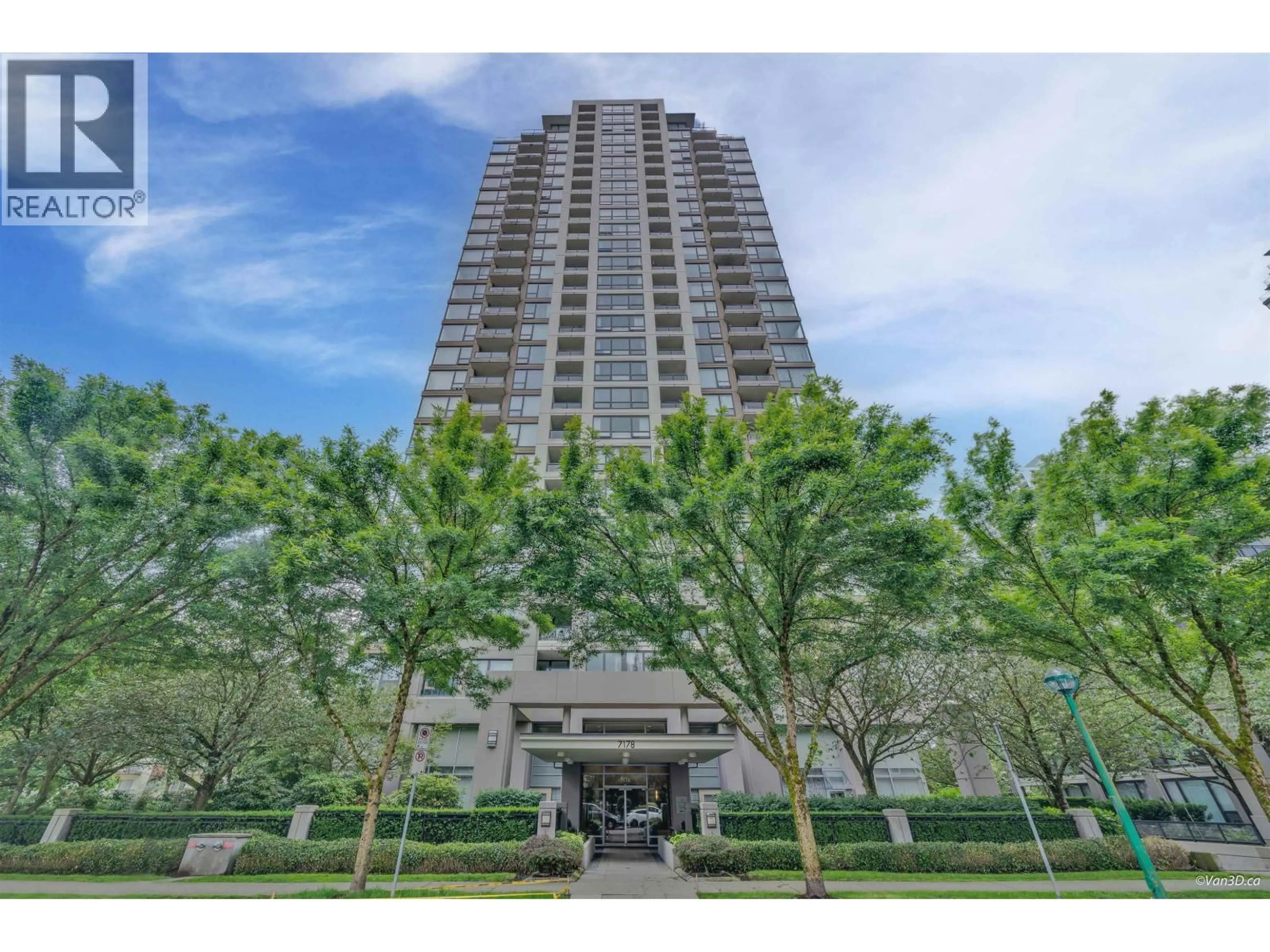 Indoor foyer for 1707 - 7178 COLLIER STREET, Burnaby British Columbia V5E4N7