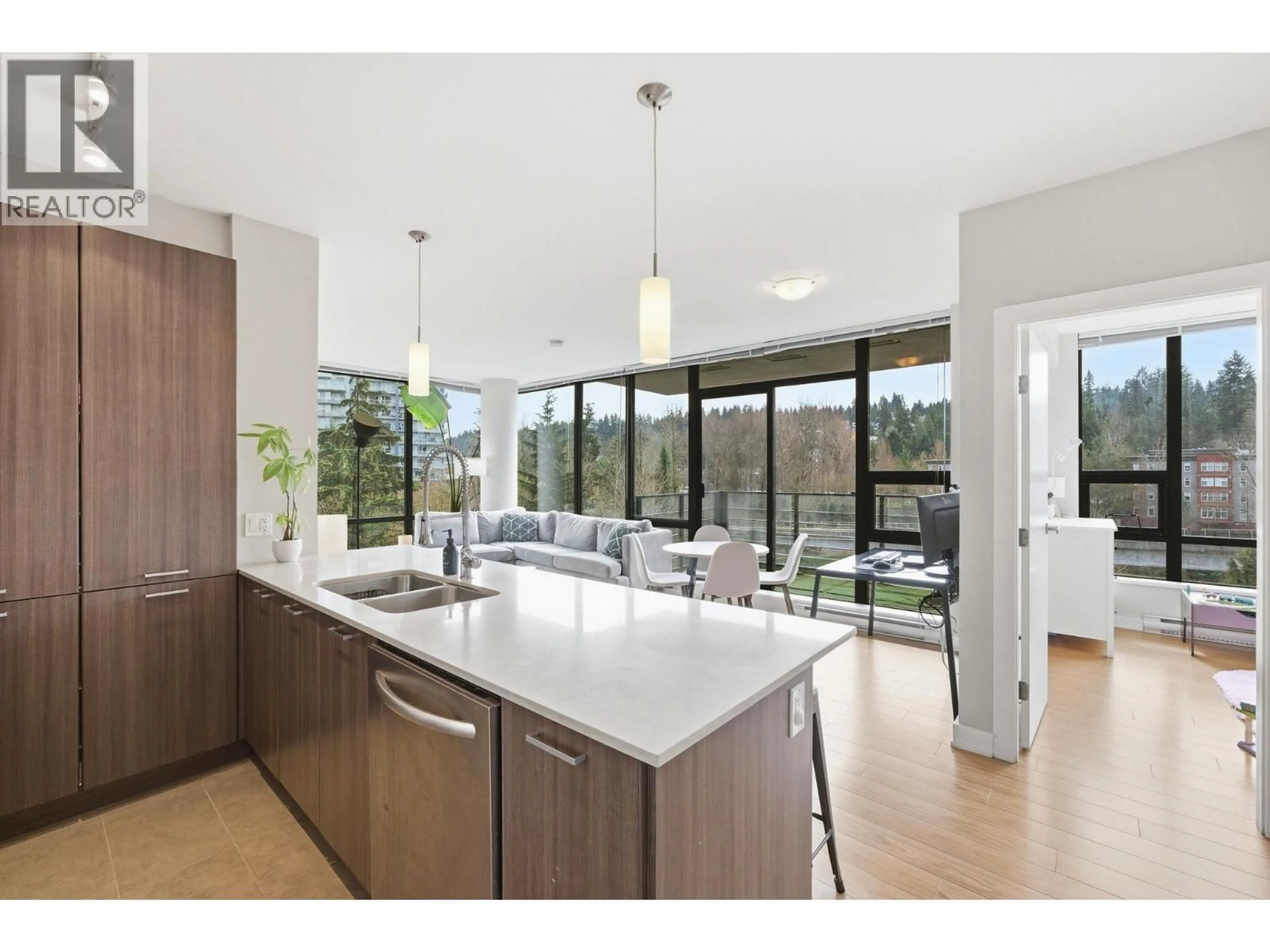 Open concept kitchen, unknown for 707 - 301 CAPILANO ROAD, Port Moody British Columbia V3H0G6