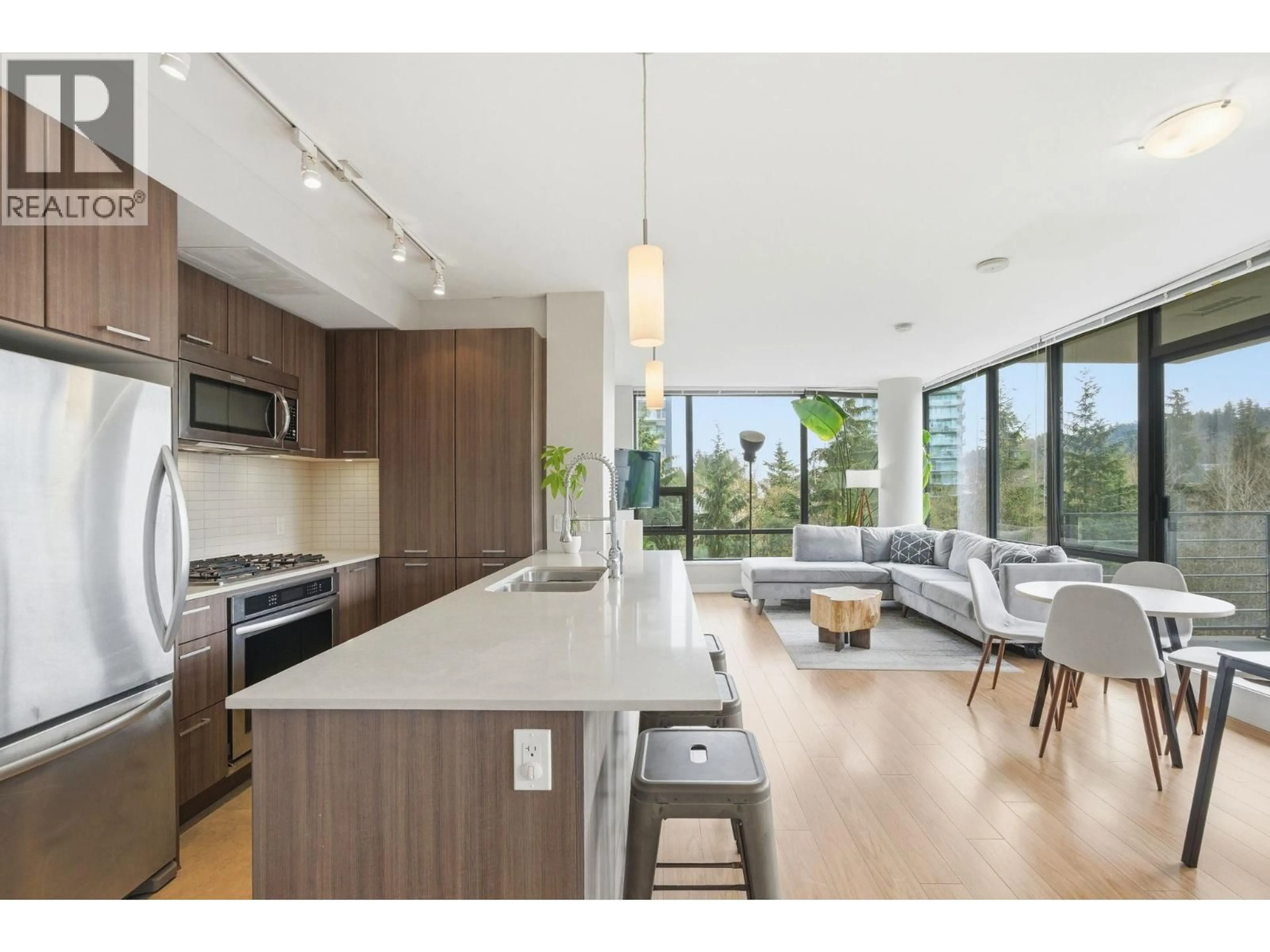 Open concept kitchen, unknown for 707 - 301 CAPILANO ROAD, Port Moody British Columbia V3H0G6