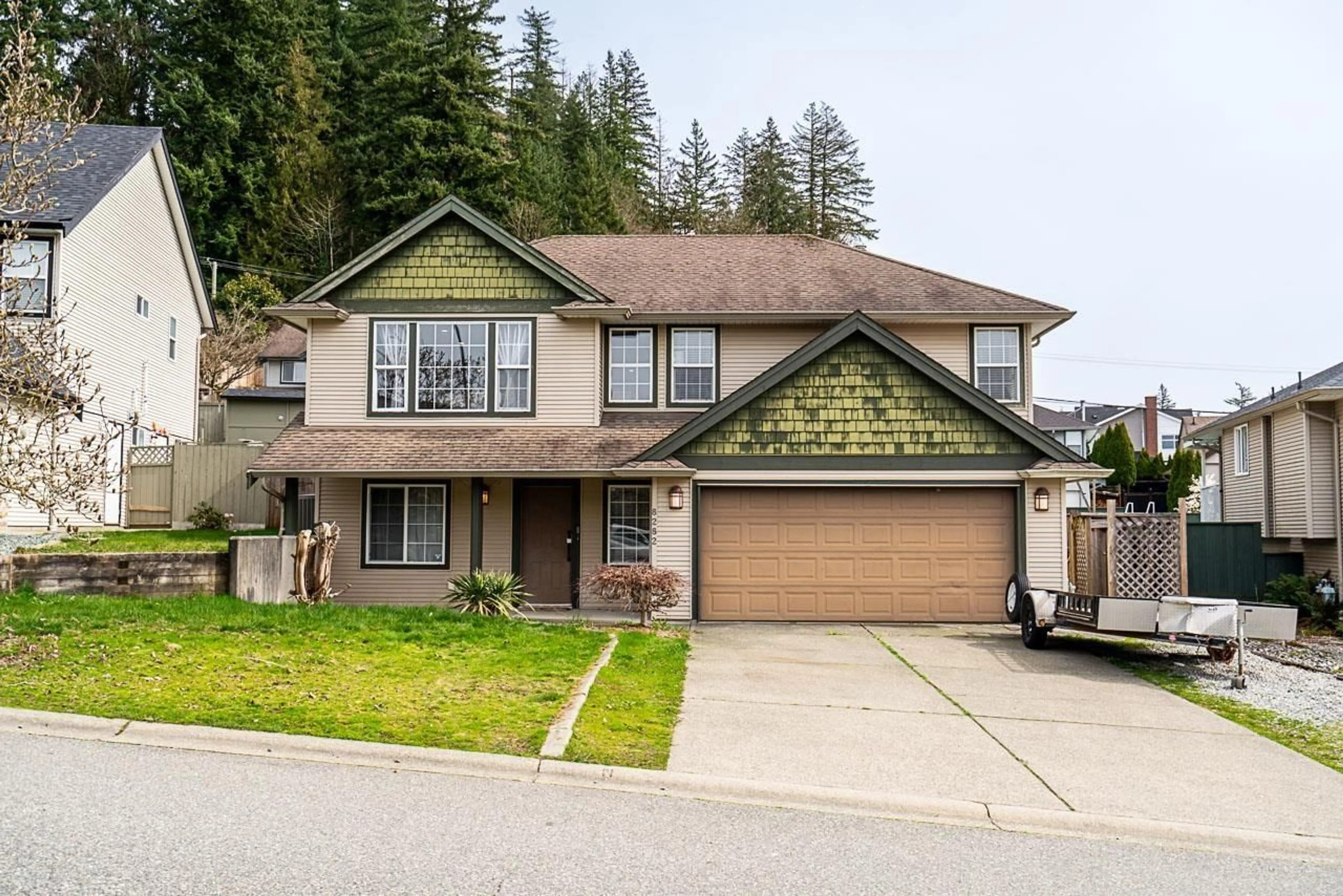Home with vinyl exterior material, unknown for 8282 MELBURN DRIVE, Mission British Columbia V2V7H3