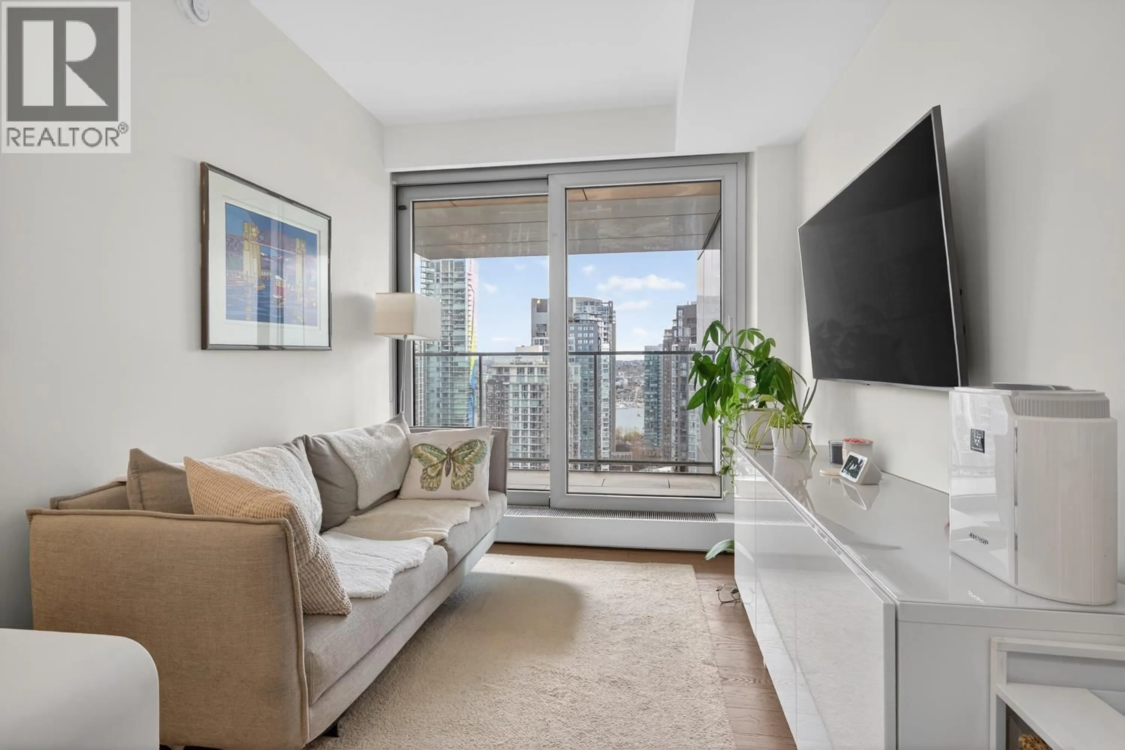 Living room with furniture, unknown for 2809 - 1480 HOWE STREET, Vancouver British Columbia V6Z0G5