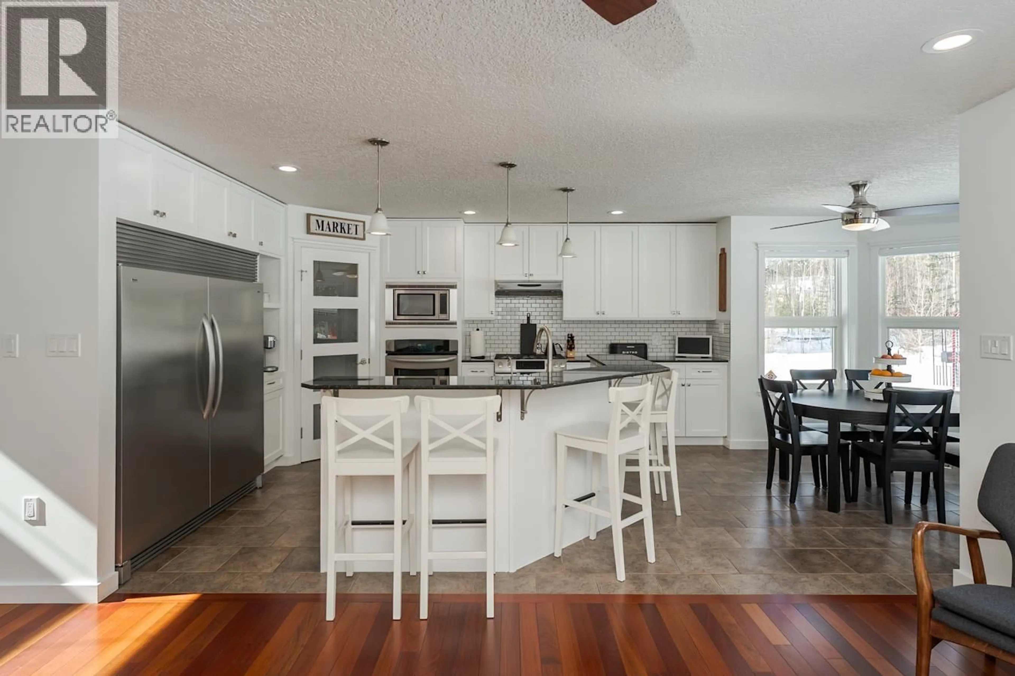 Open concept kitchen, ceramic/tile floor for 2248 ESTATE ROAD, Prince George British Columbia V2K5R9