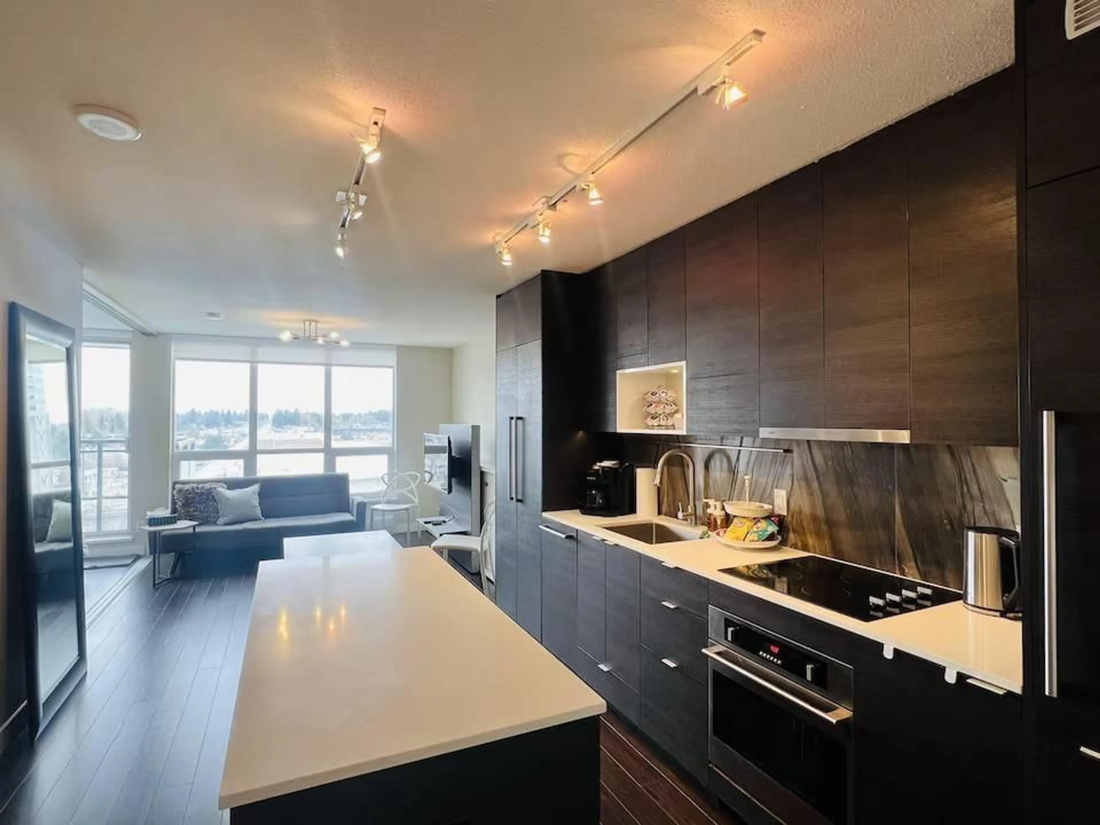 Open concept kitchen, unknown for 1609 - 13398 104 AVENUE, Surrey British Columbia V3T1V6