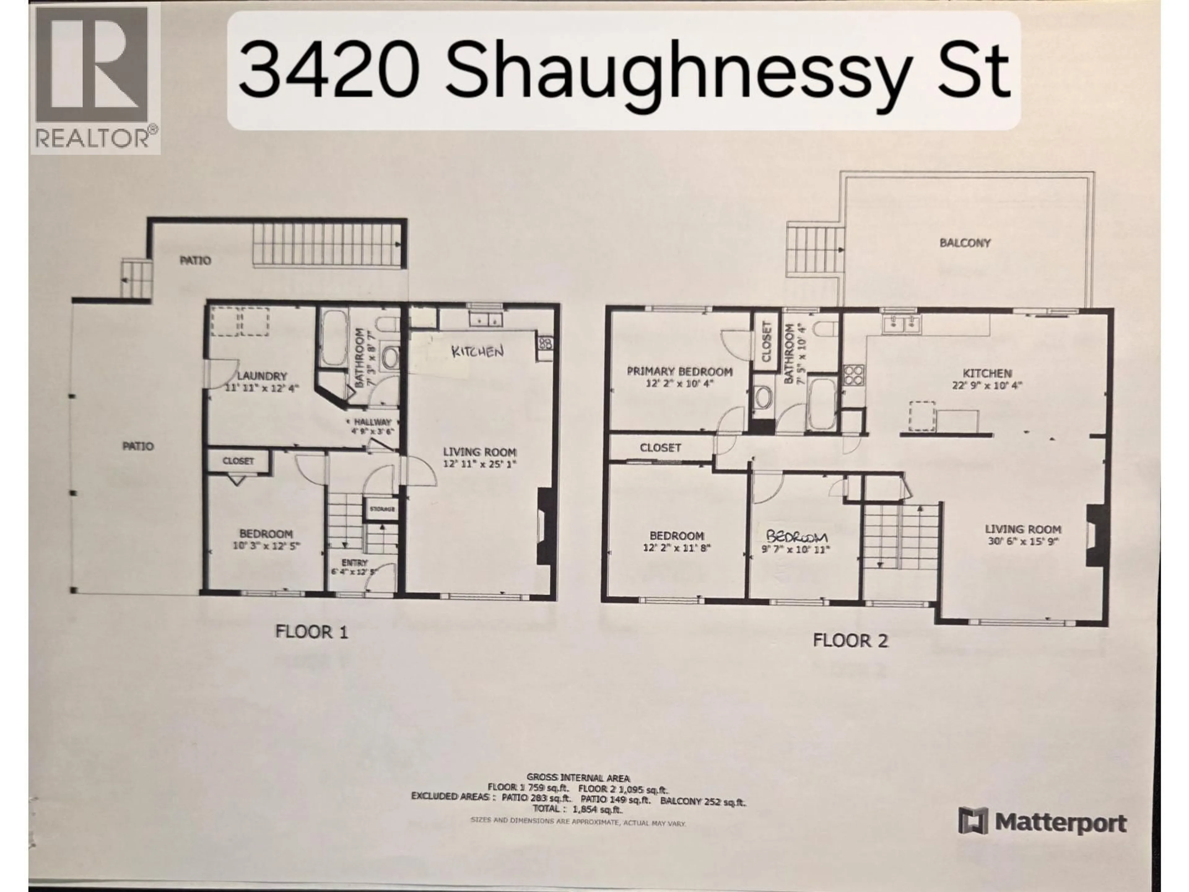 Floor plan for 3420 SHAUGHNESSY STREET, Port Coquitlam British Columbia V3B5G9