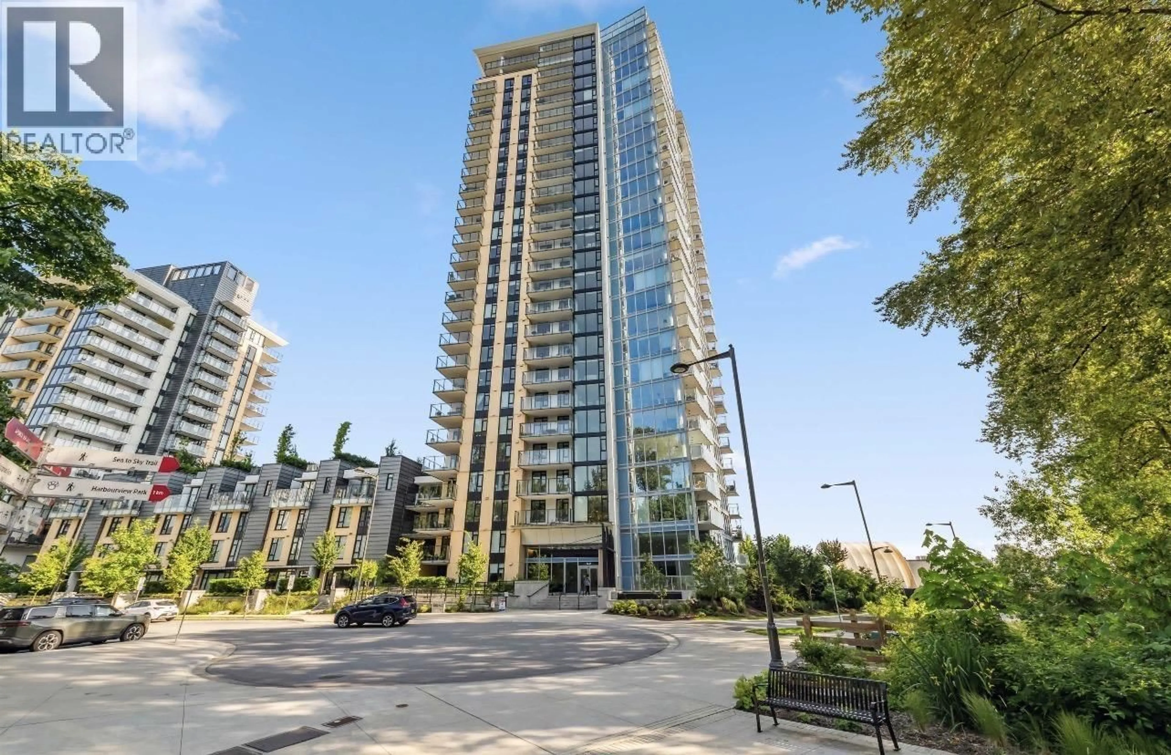 A pic from outside/outdoor area/front of a property/back of a property/a pic from drone, unknown for 2005 - 1401 HUNTER STREET, North Vancouver British Columbia V7J0E2