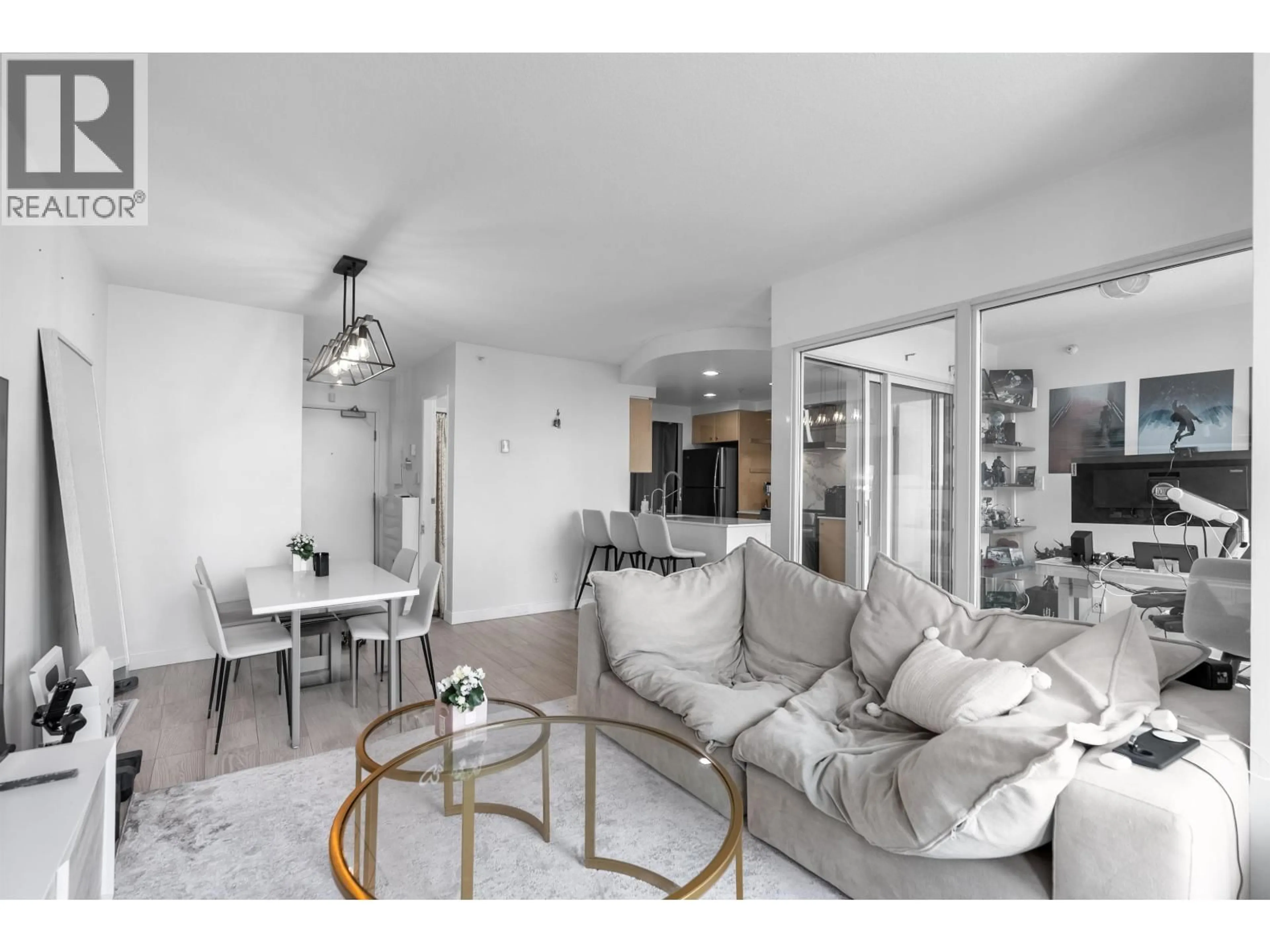 Living room with furniture, unknown for 2605 - 1008 CAMBIE STREET, Vancouver British Columbia V6B6J7