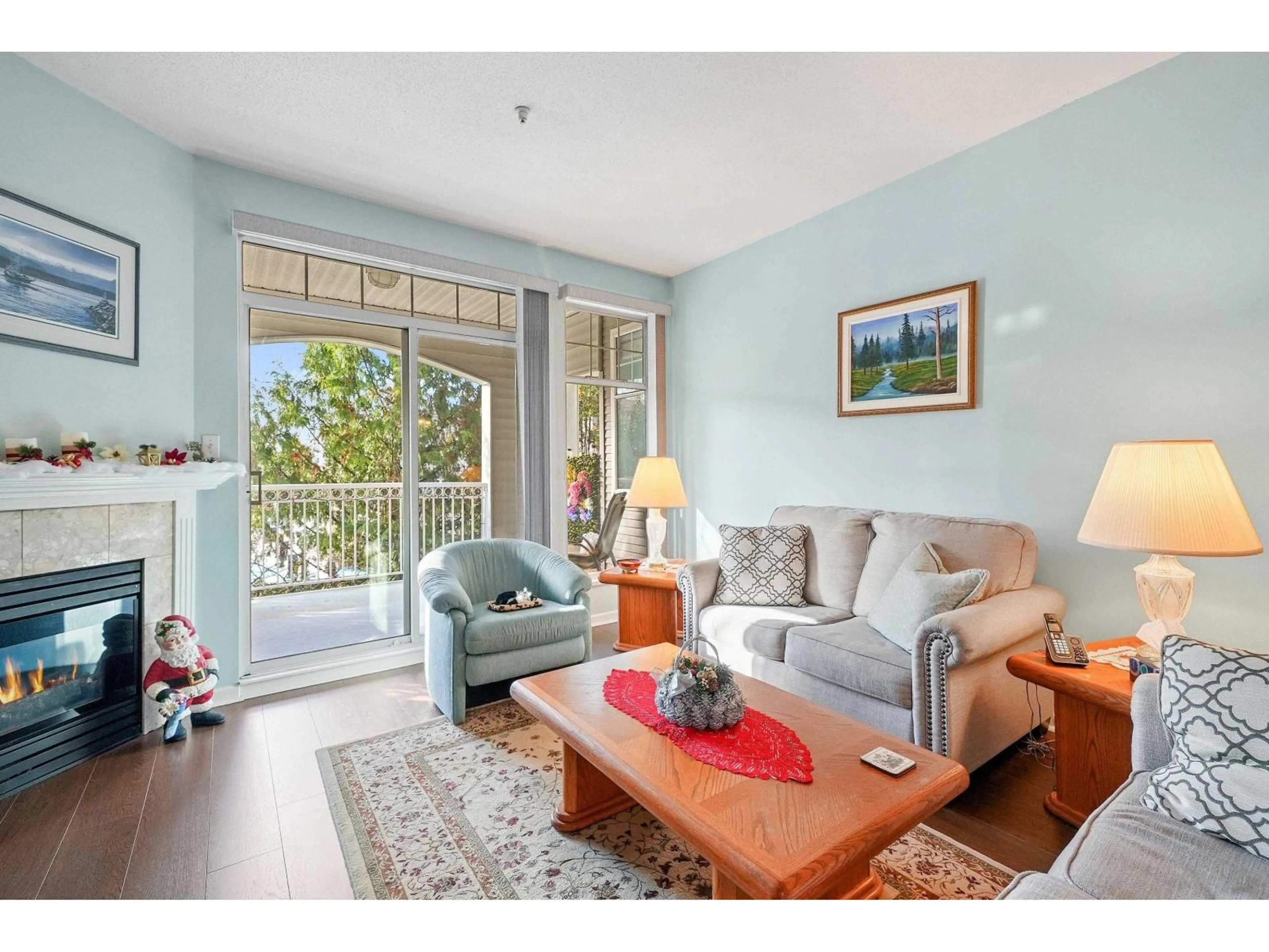 Living room with furniture, unknown for 306 - 5677 208 STREET, Langley British Columbia V3A8J5