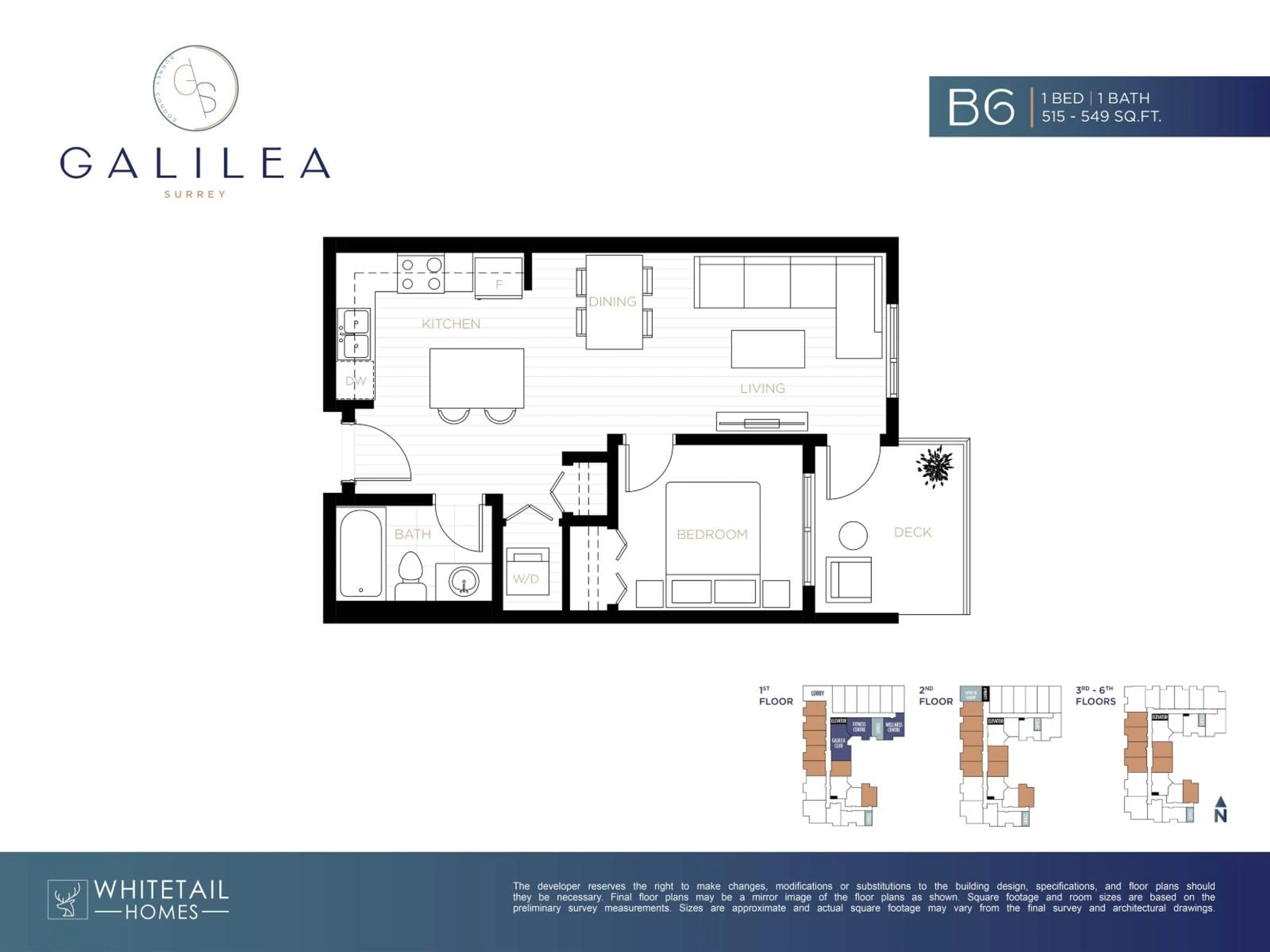 Floor plan for 104 - 13458 95 AVENUE, Surrey British Columbia V3V0H1