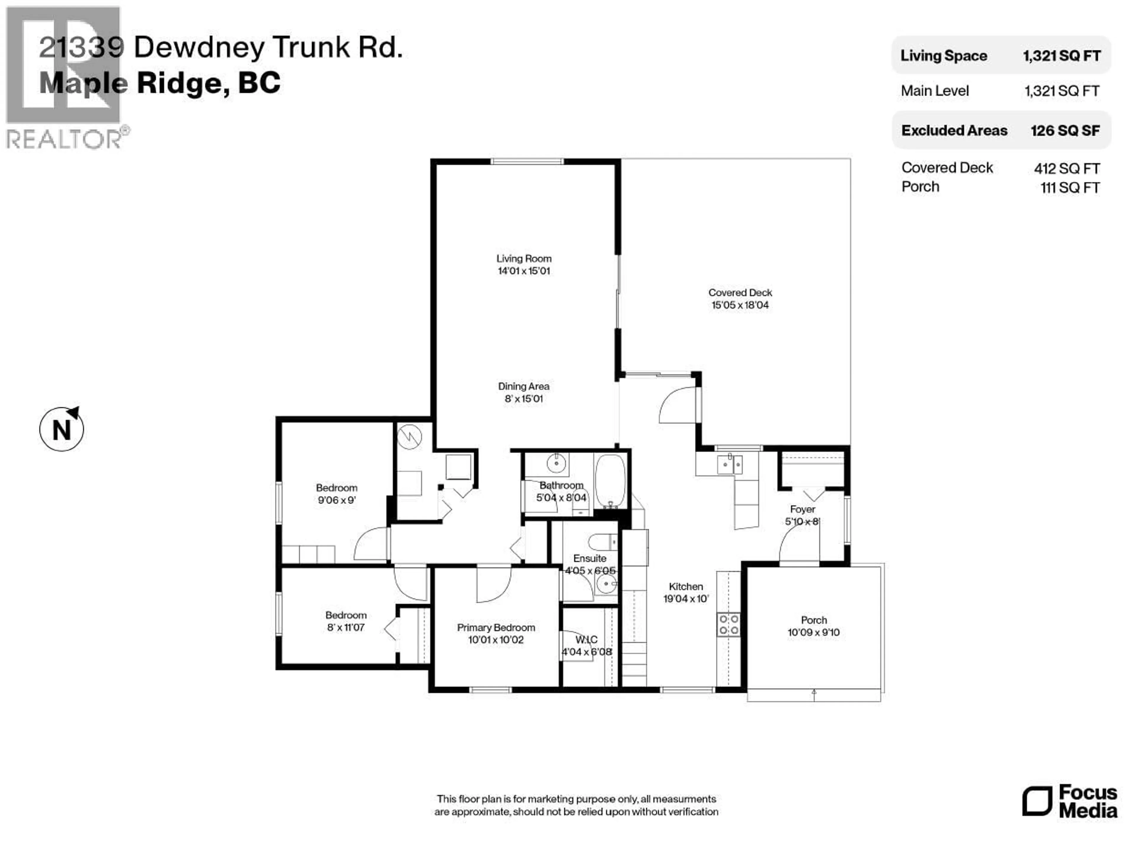 Floor plan for 21339 DEWDNEY TRUNK ROAD, Maple Ridge British Columbia V2X3G2