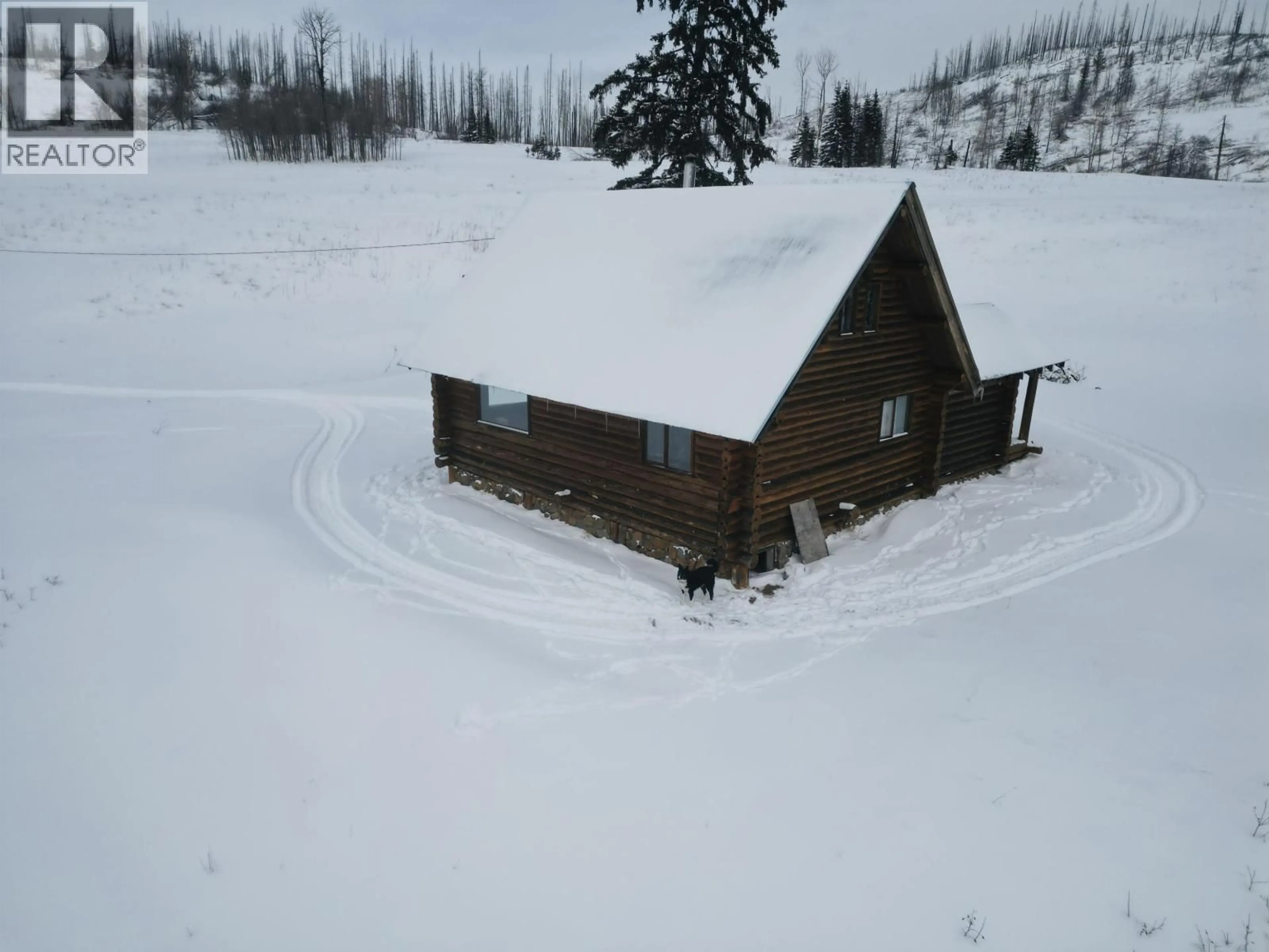 A pic from outside/outdoor area/front of a property/back of a property/a pic from drone, building for 33752 SPICER ROAD, Burns Lake British Columbia V0J1E4