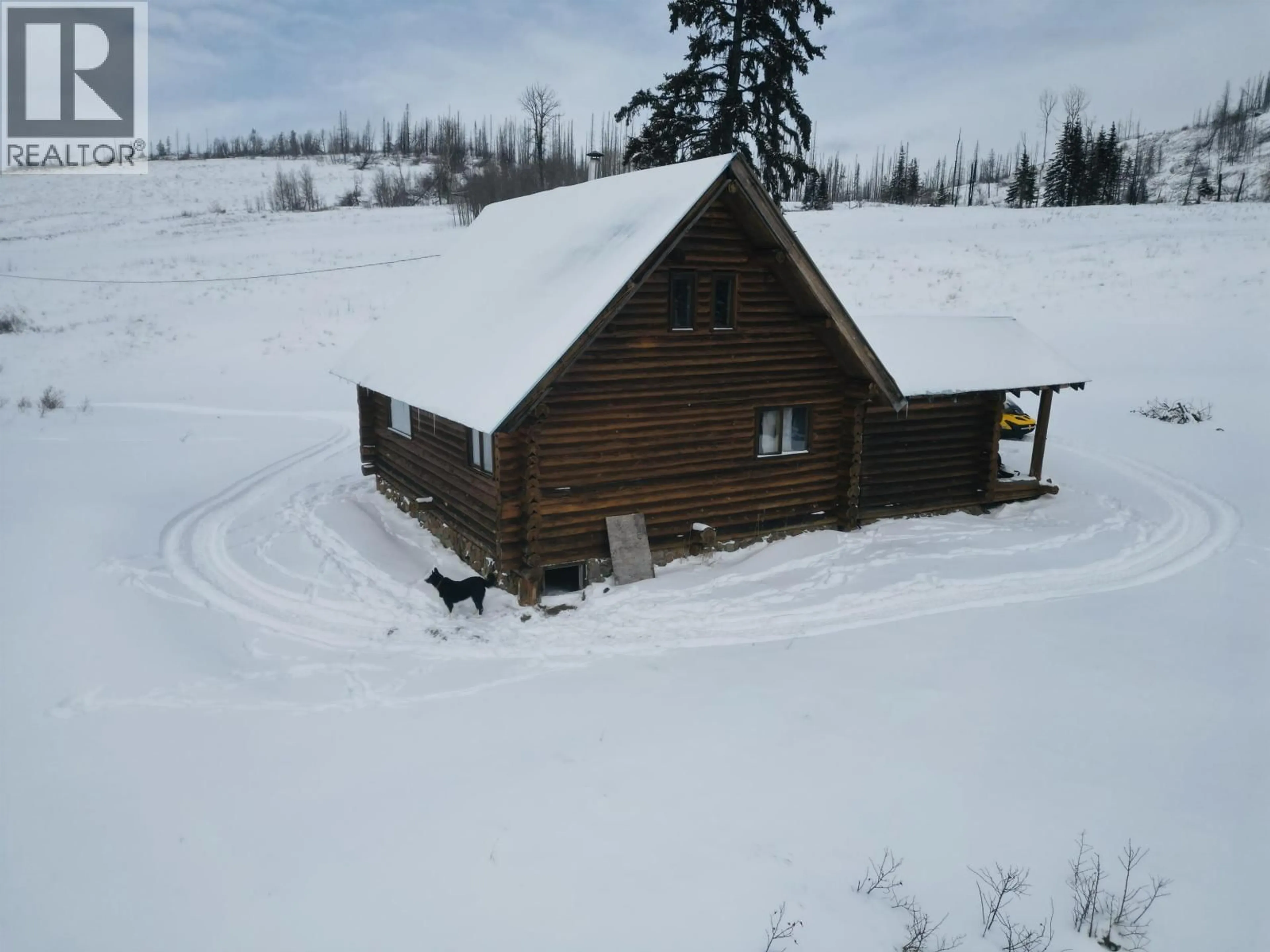 A pic from outside/outdoor area/front of a property/back of a property/a pic from drone, building for 33752 SPICER ROAD, Burns Lake British Columbia V0J1E4