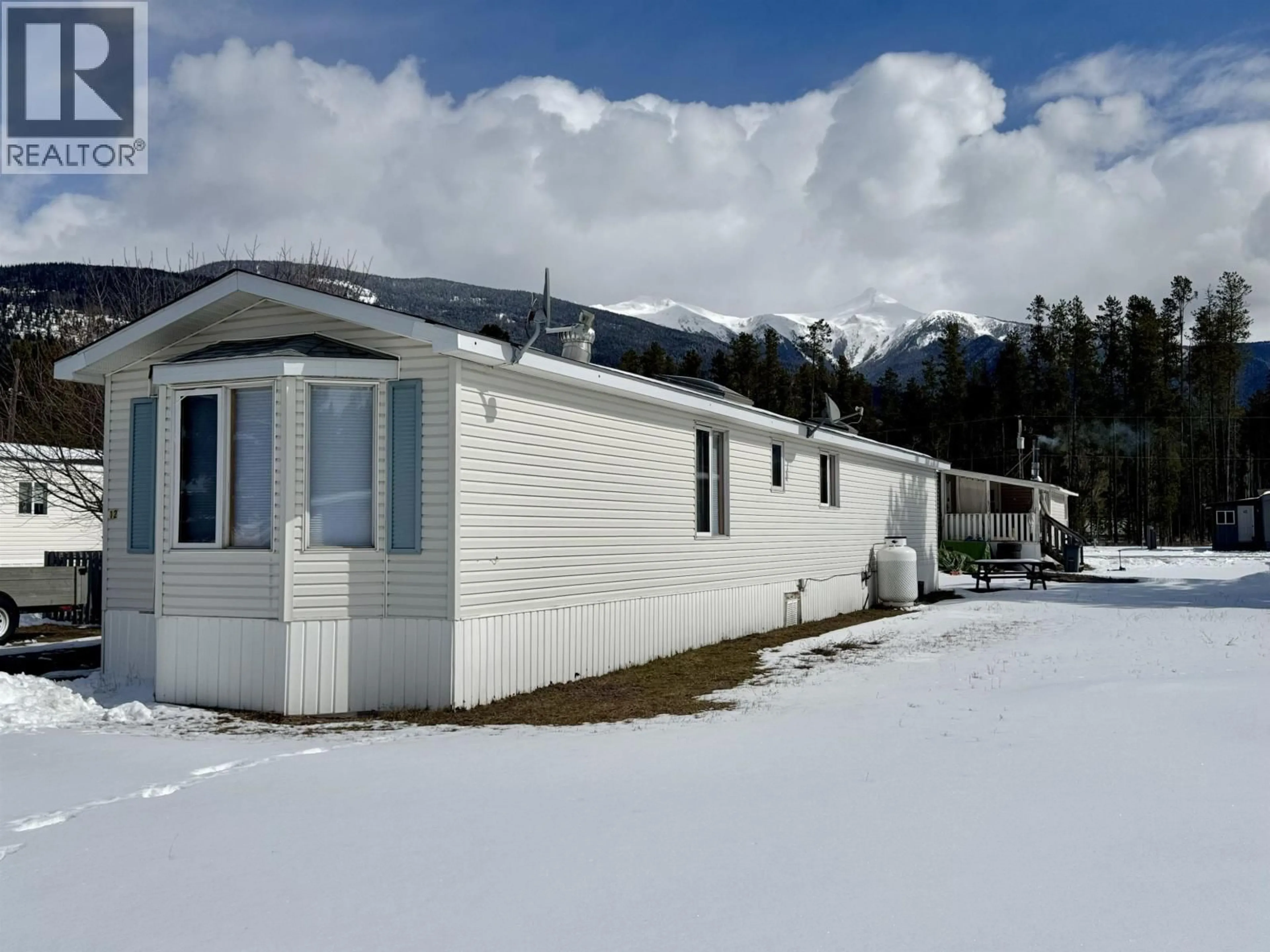 Home with vinyl exterior material, mountain view for 12 - 955 13TH AVENUE, Valemount British Columbia V0E2Z0