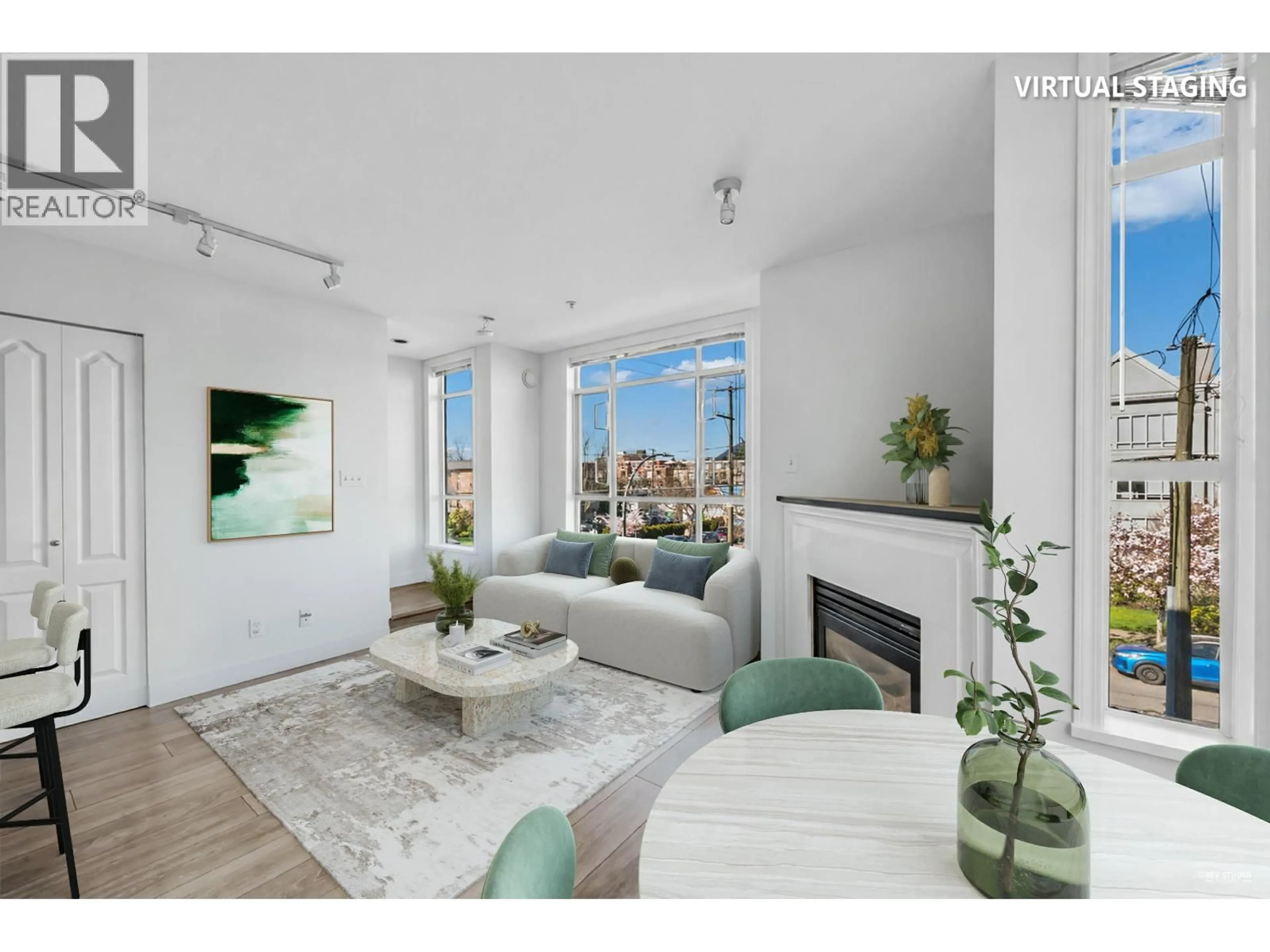 Living room with furniture, unknown for 206 - 2190 5TH AVENUE, Vancouver British Columbia V6K1S2