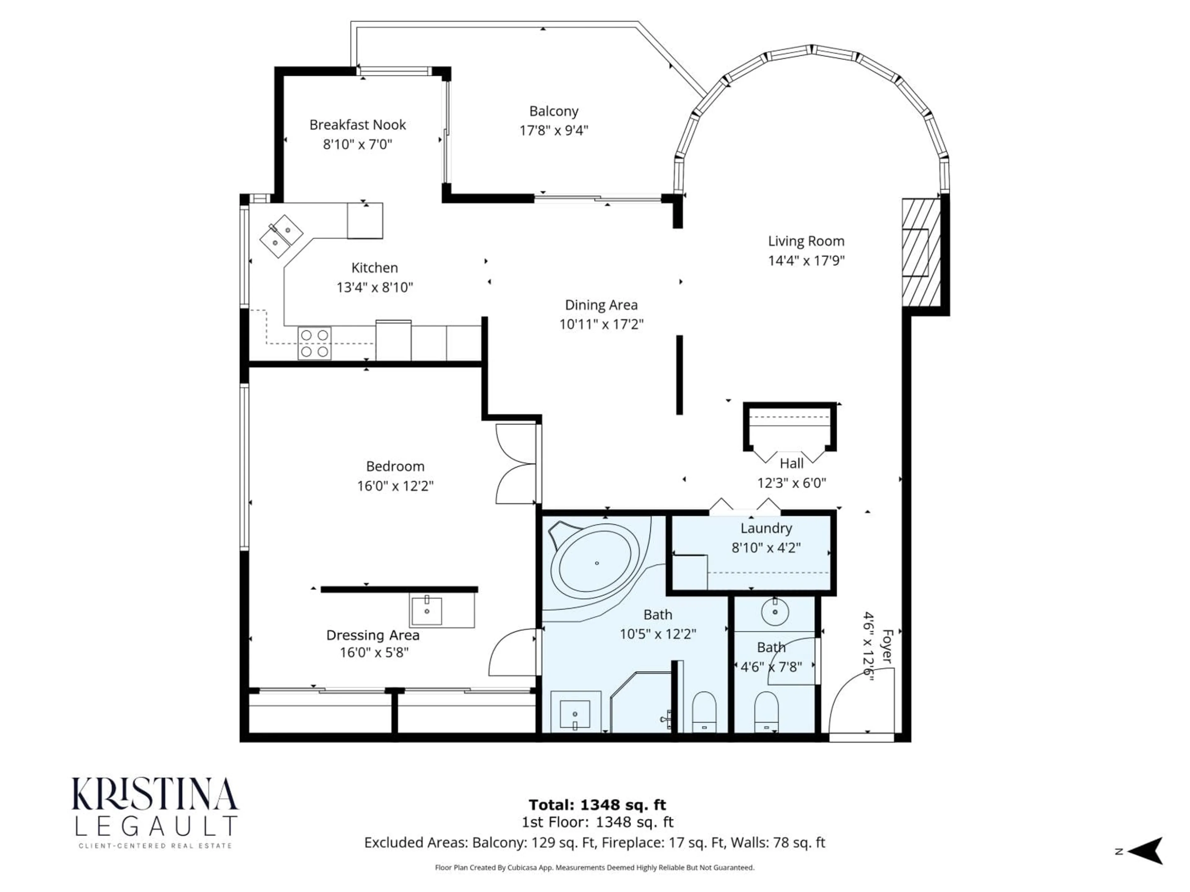 Floor plan for 302 - 1250 MARTIN STREET, White Rock British Columbia V4B3W3