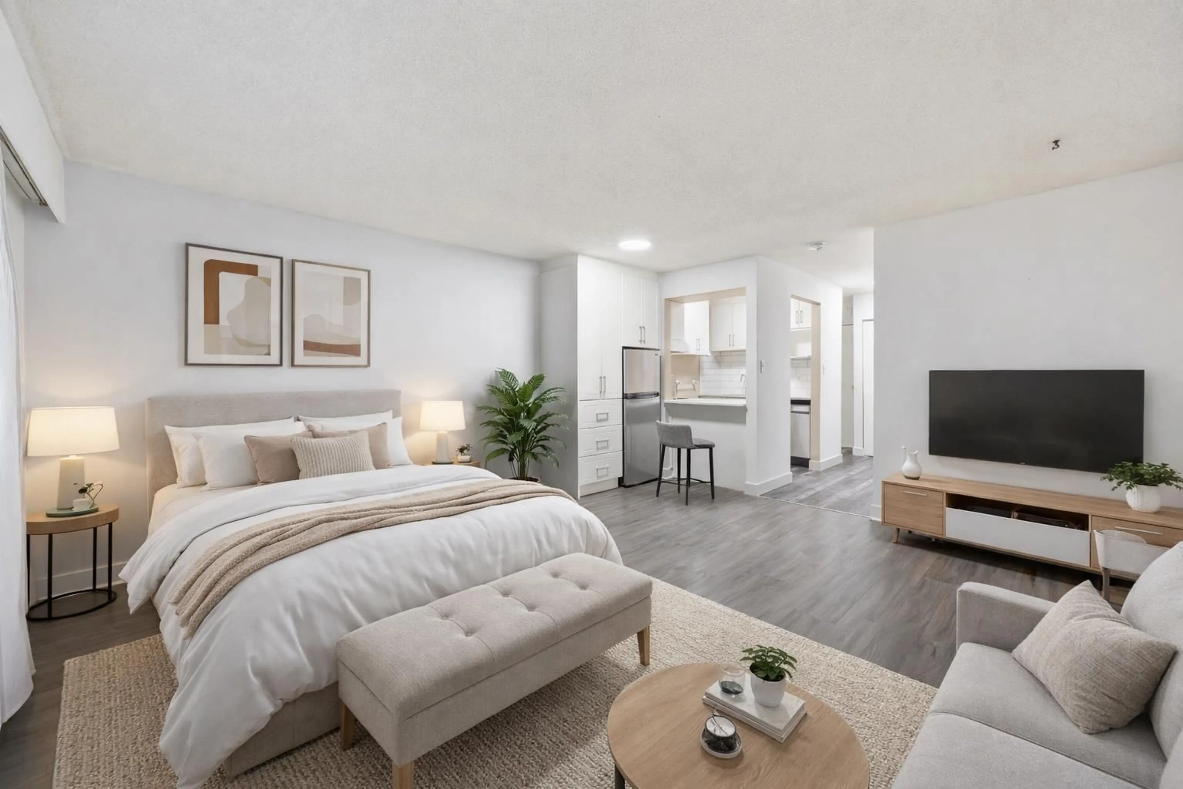 Living room with furniture, unknown for 223 - 11806 88 AVENUE, Delta British Columbia V4C3C5