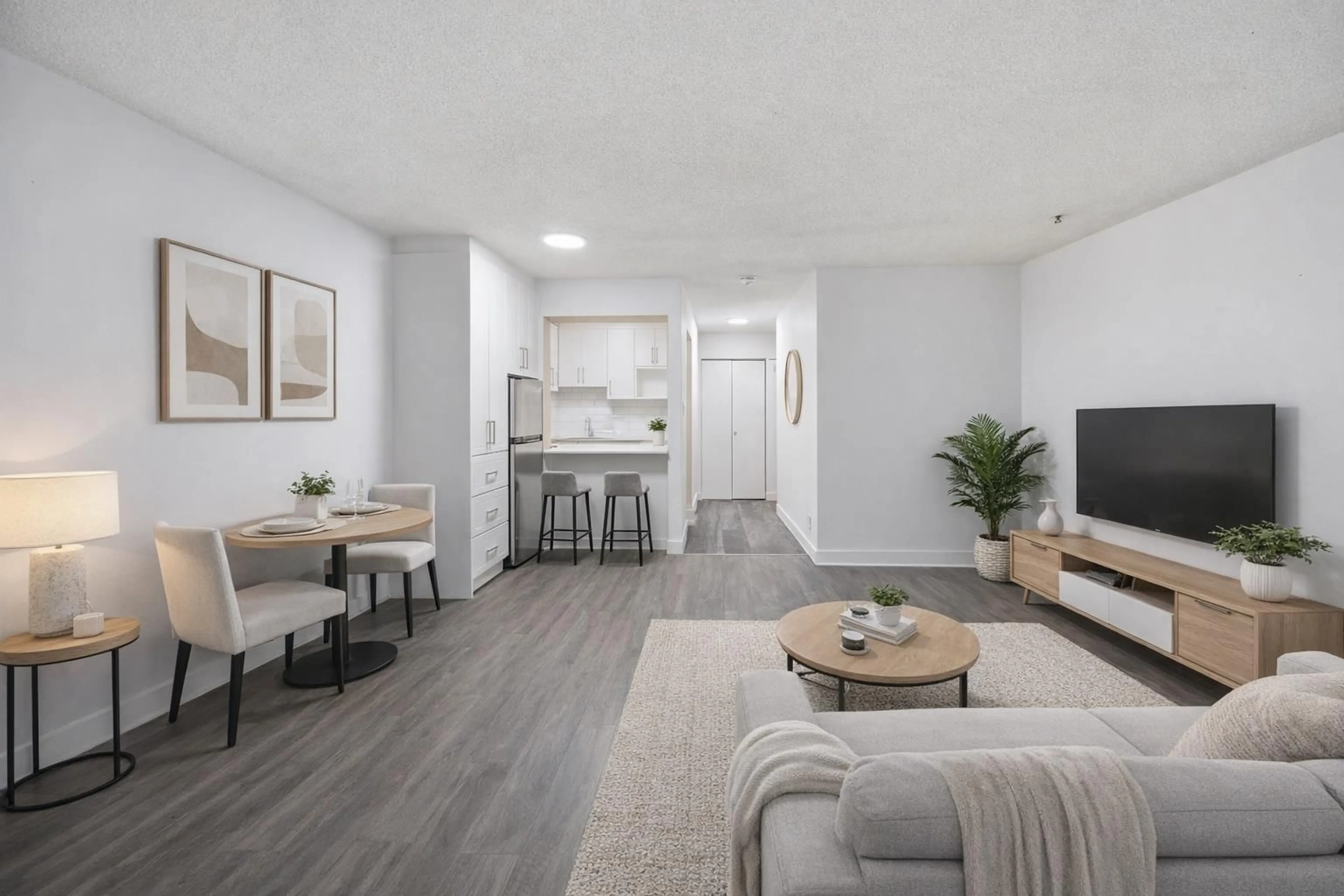 Living room with furniture, unknown for 223 - 11806 88 AVENUE, Delta British Columbia V4C3C5