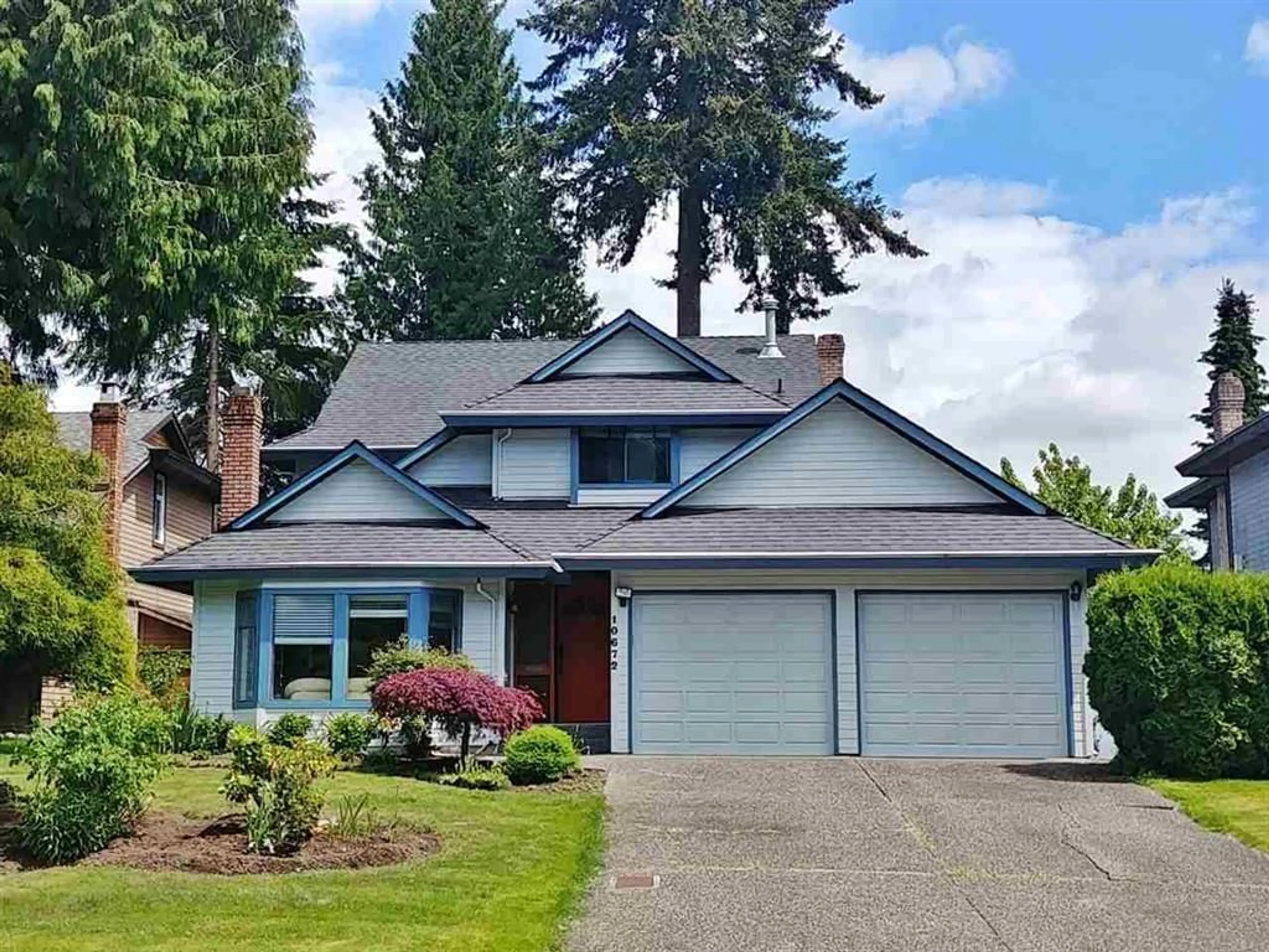 Home with vinyl exterior material, street for 10672 GLENWOOD DRIVE, Surrey British Columbia V4N1T6