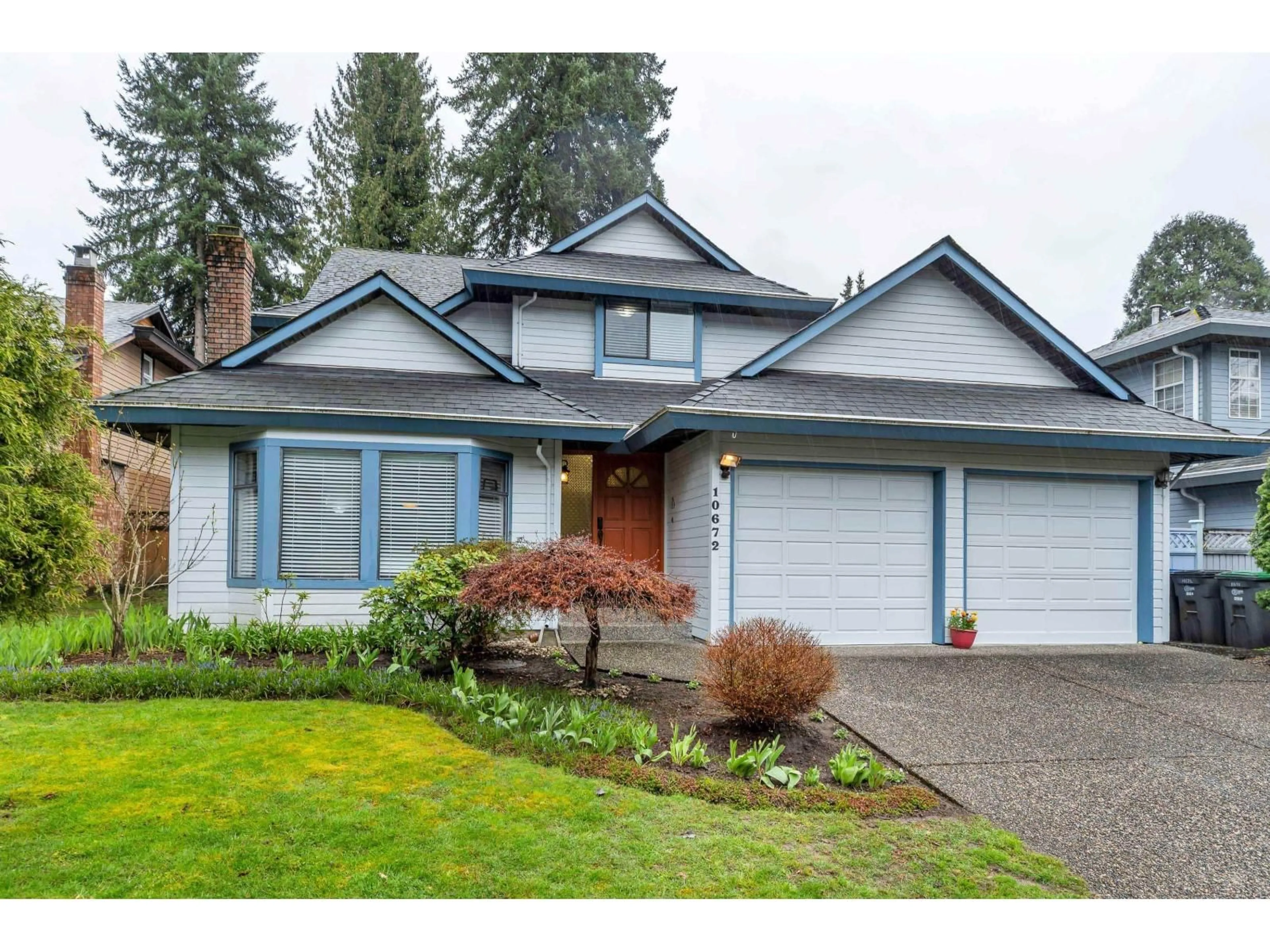 Home with vinyl exterior material, street for 10672 GLENWOOD DRIVE, Surrey British Columbia V4N1T6