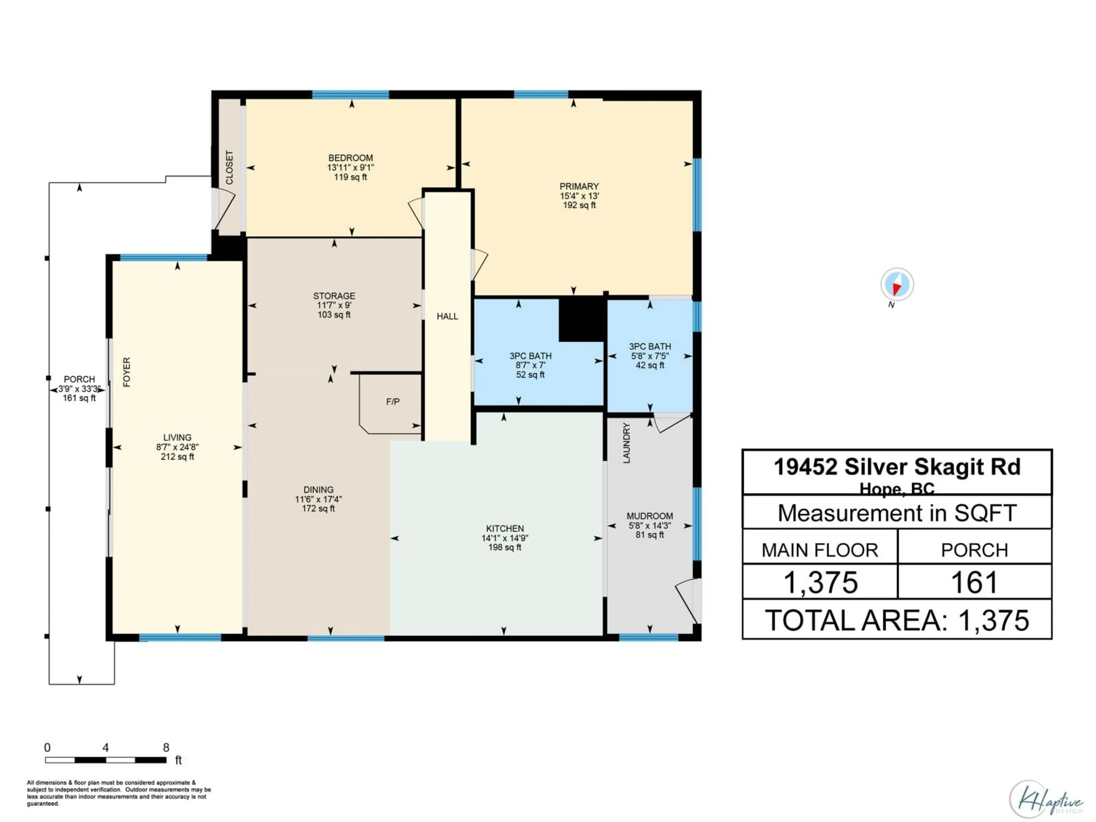 Floor plan for 19452 SILVER SKAGIT ROAD, Hope British Columbia V0X1L2