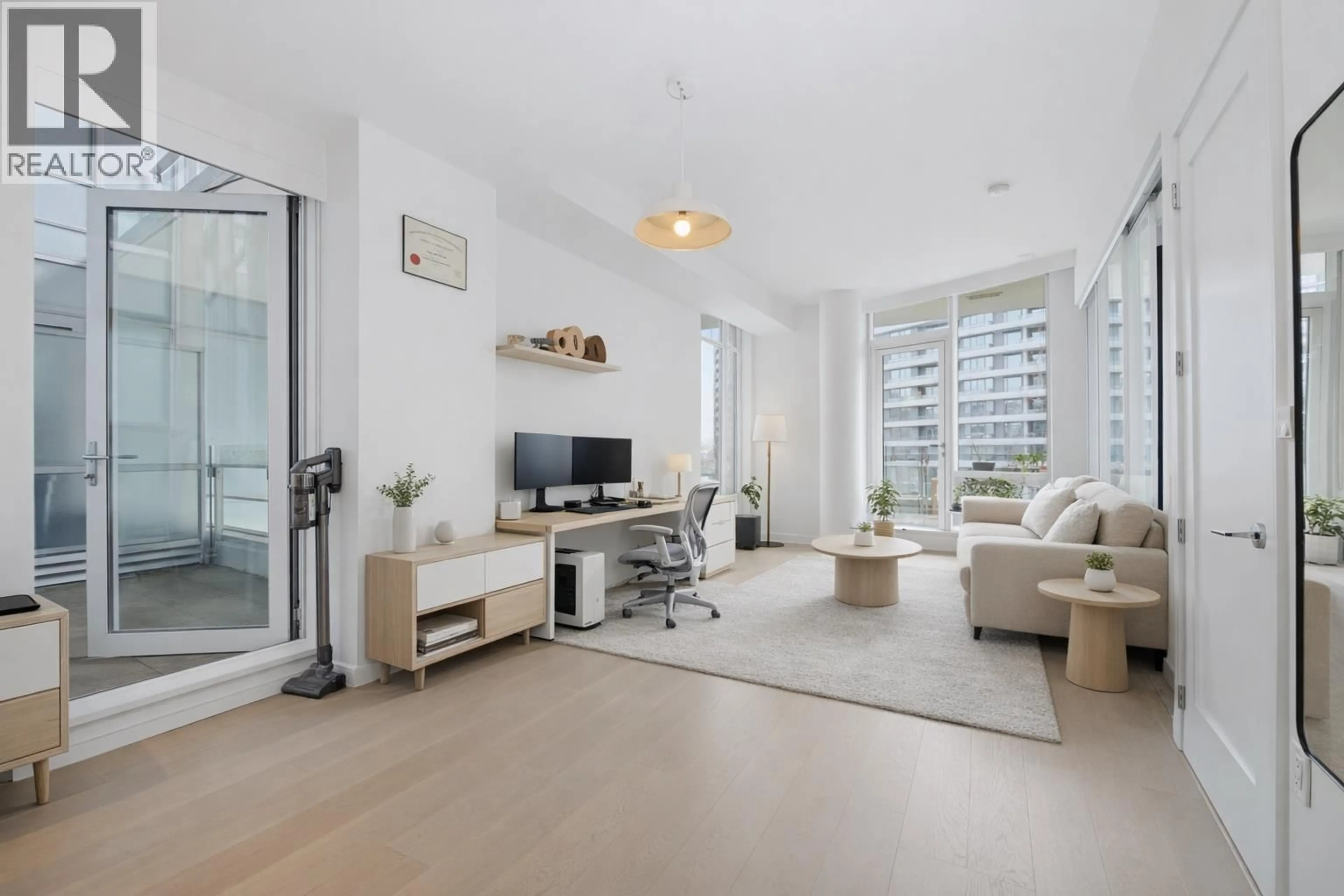 Living room with furniture, floor is not visible for 306 - 1633 ONTARIO STREET, Vancouver British Columbia V5Y0C2