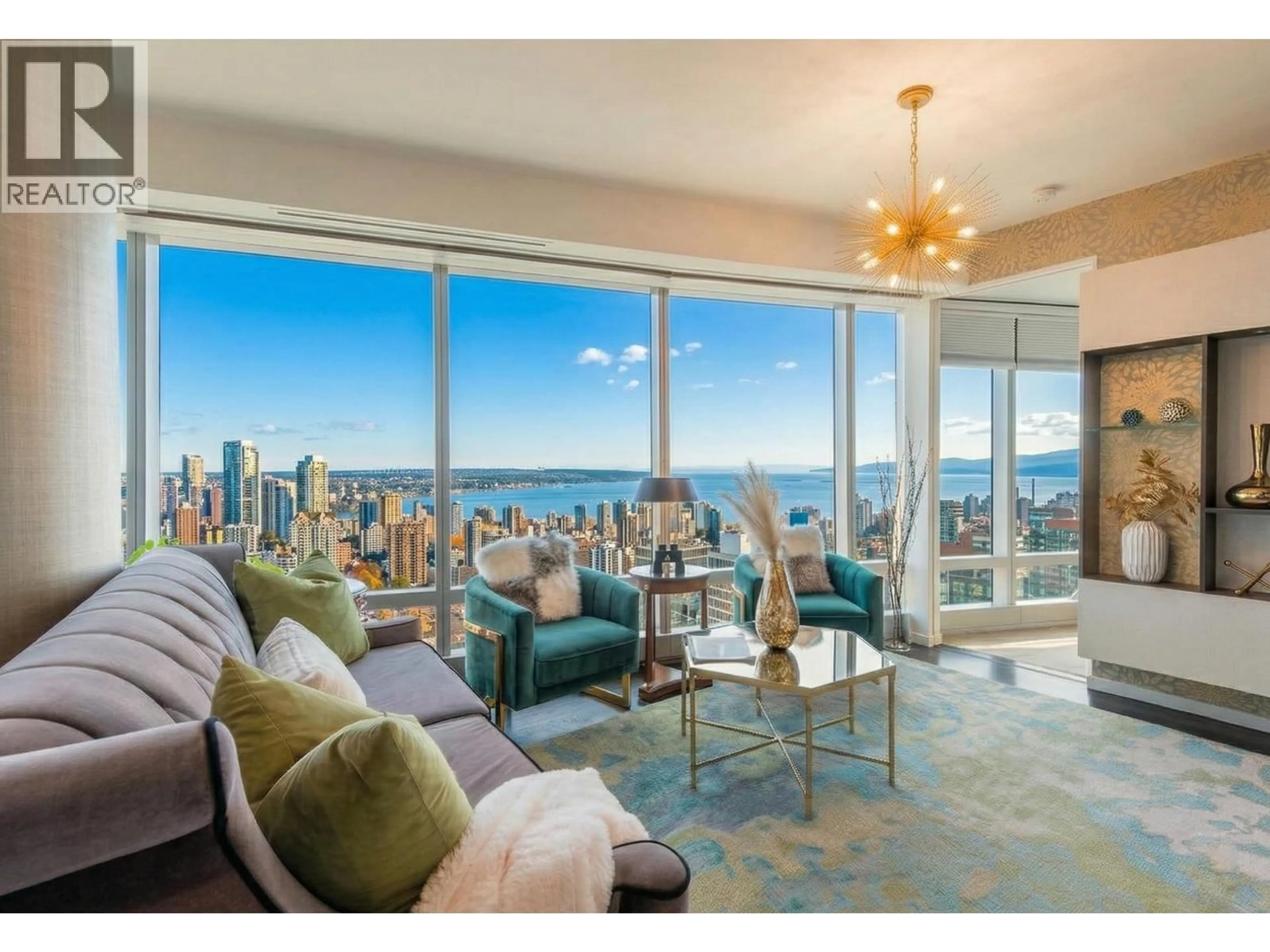 Living room with furniture, unknown for 4602 - 1151 GEORGIA STREET, Vancouver British Columbia V6E0B3