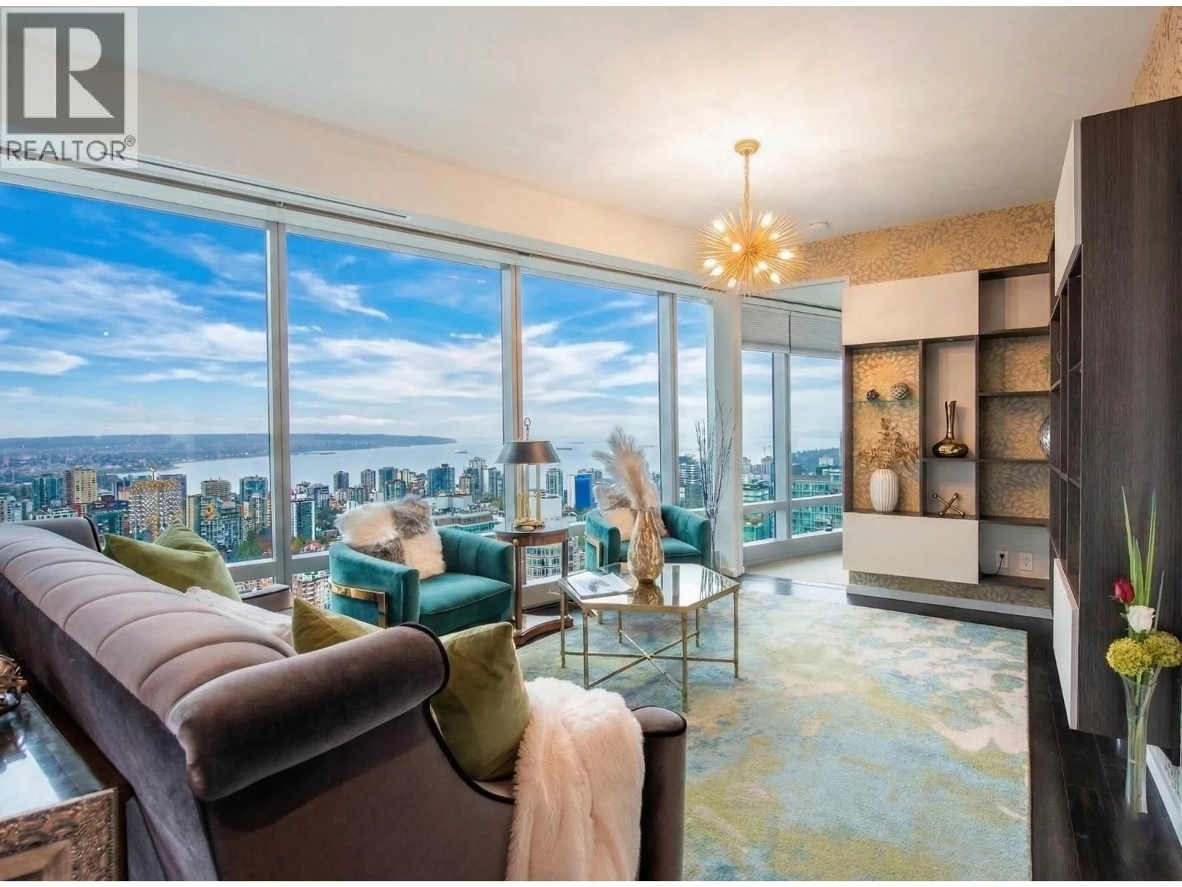 Living room with furniture, unknown for 4602 - 1151 GEORGIA STREET, Vancouver British Columbia V6E0B3