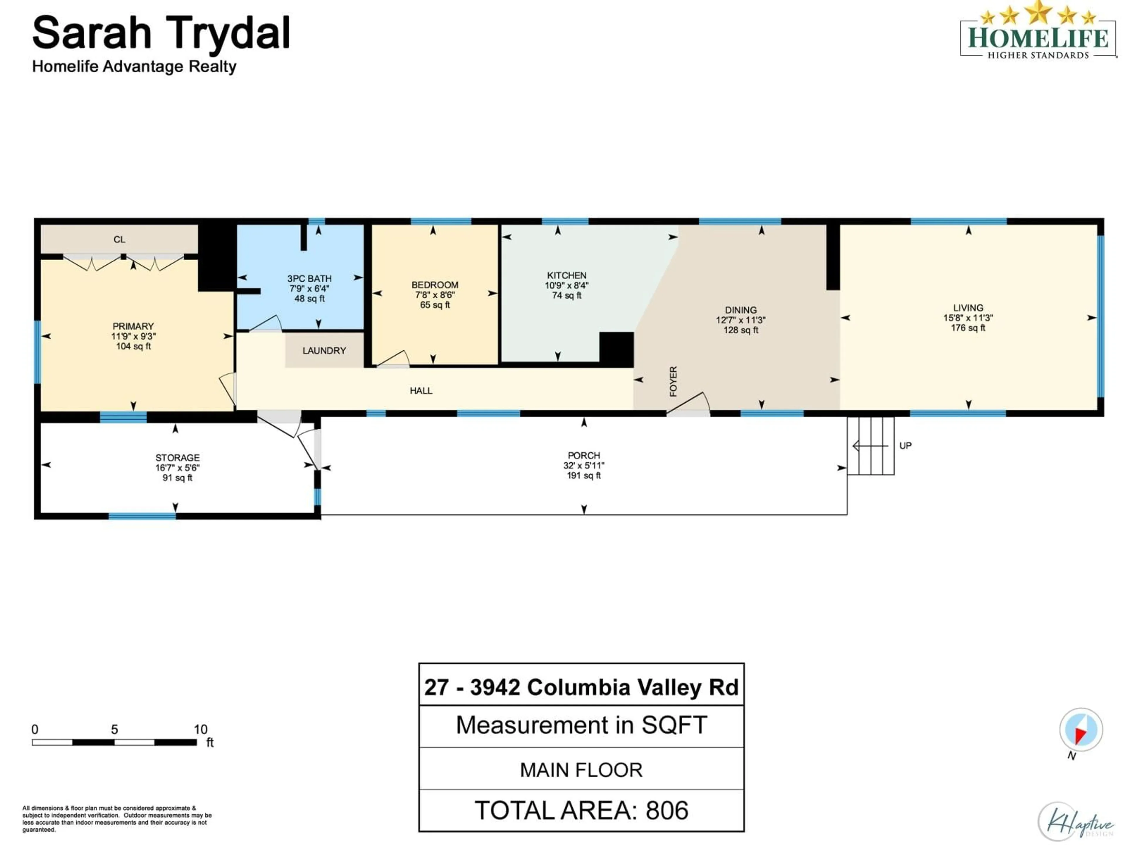 Floor plan for 27 - 3942 COLUMBIA VALLEY ROAD, Cultus Lake British Columbia V2R5B1