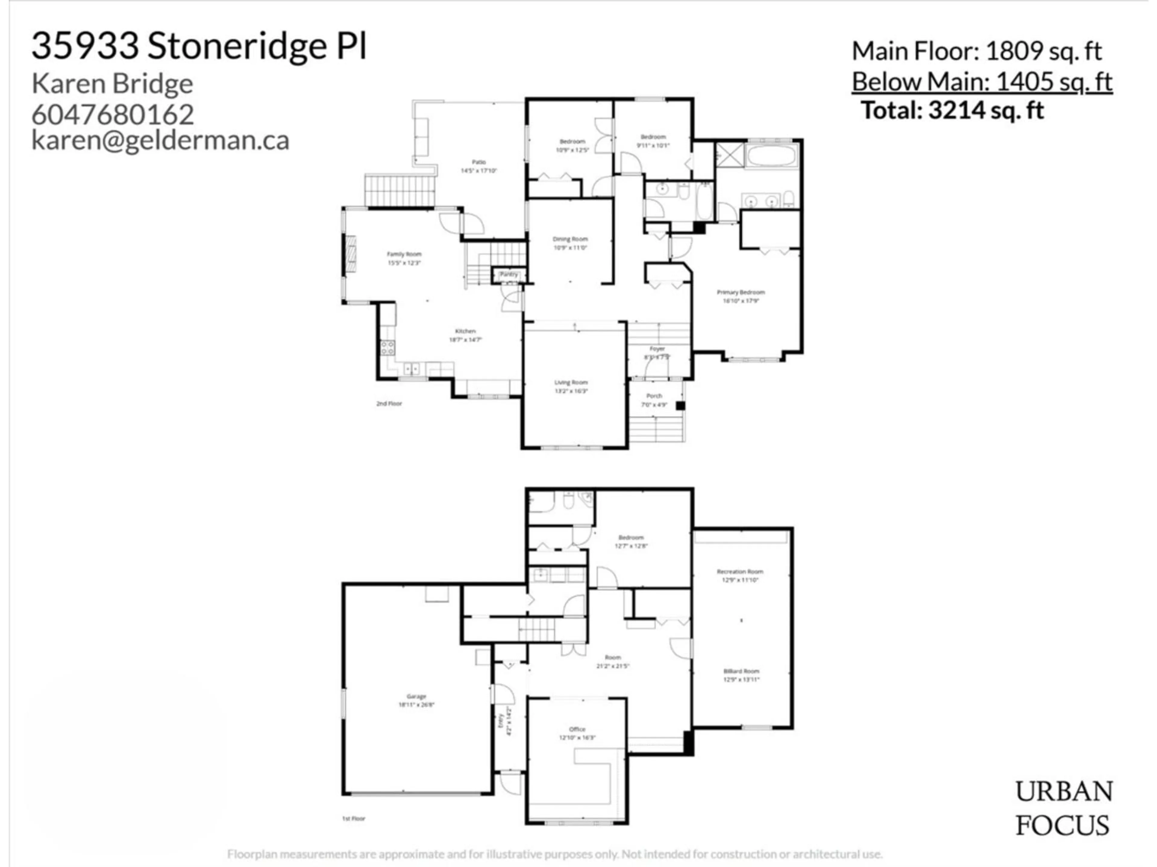Floor plan for 35933 STONERIDGE PLACE, Abbotsford British Columbia V3B1L9