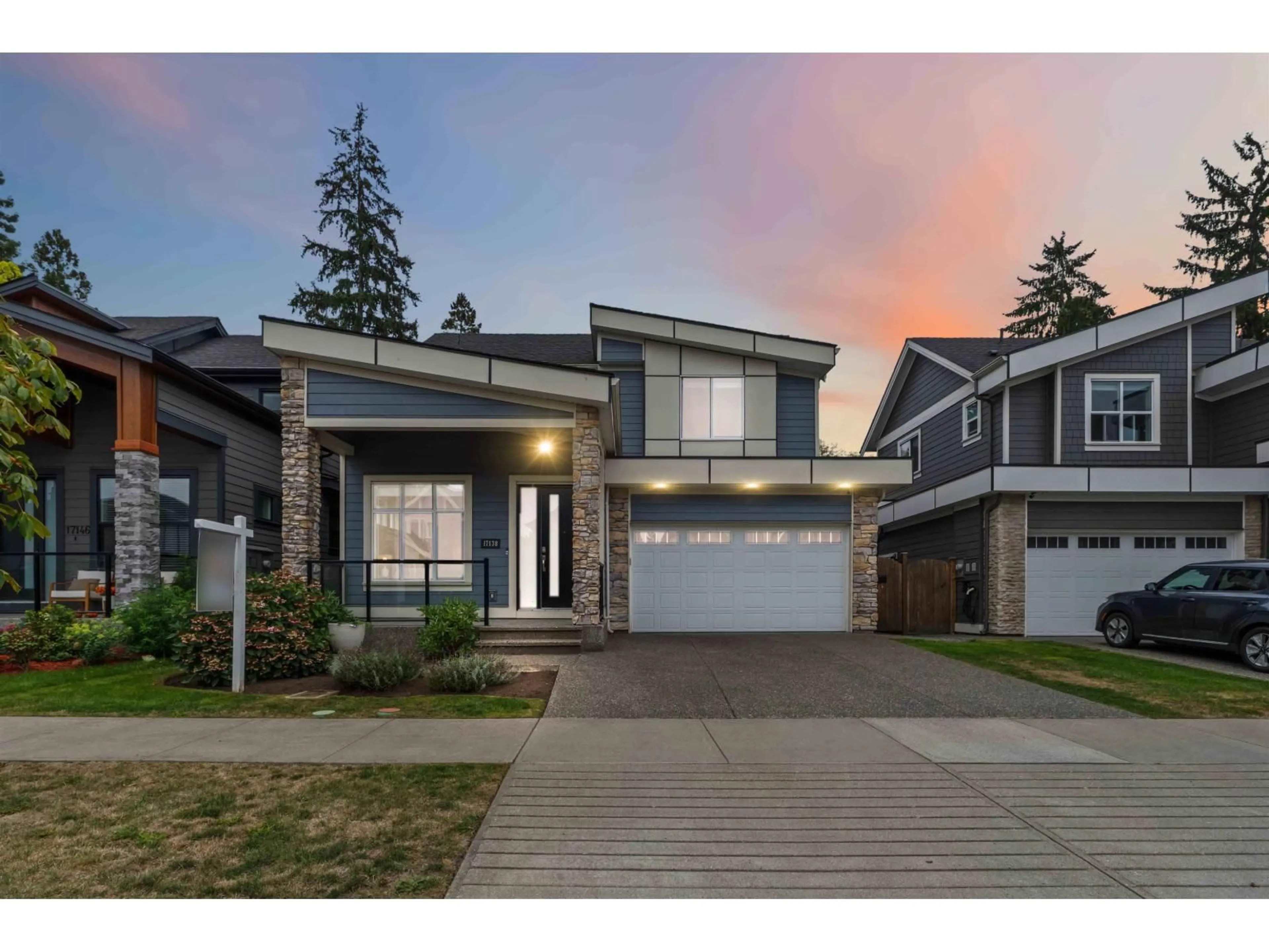 Home with brick exterior material, street for 17138 0A AVENUE, Surrey British Columbia V3Z0Y9