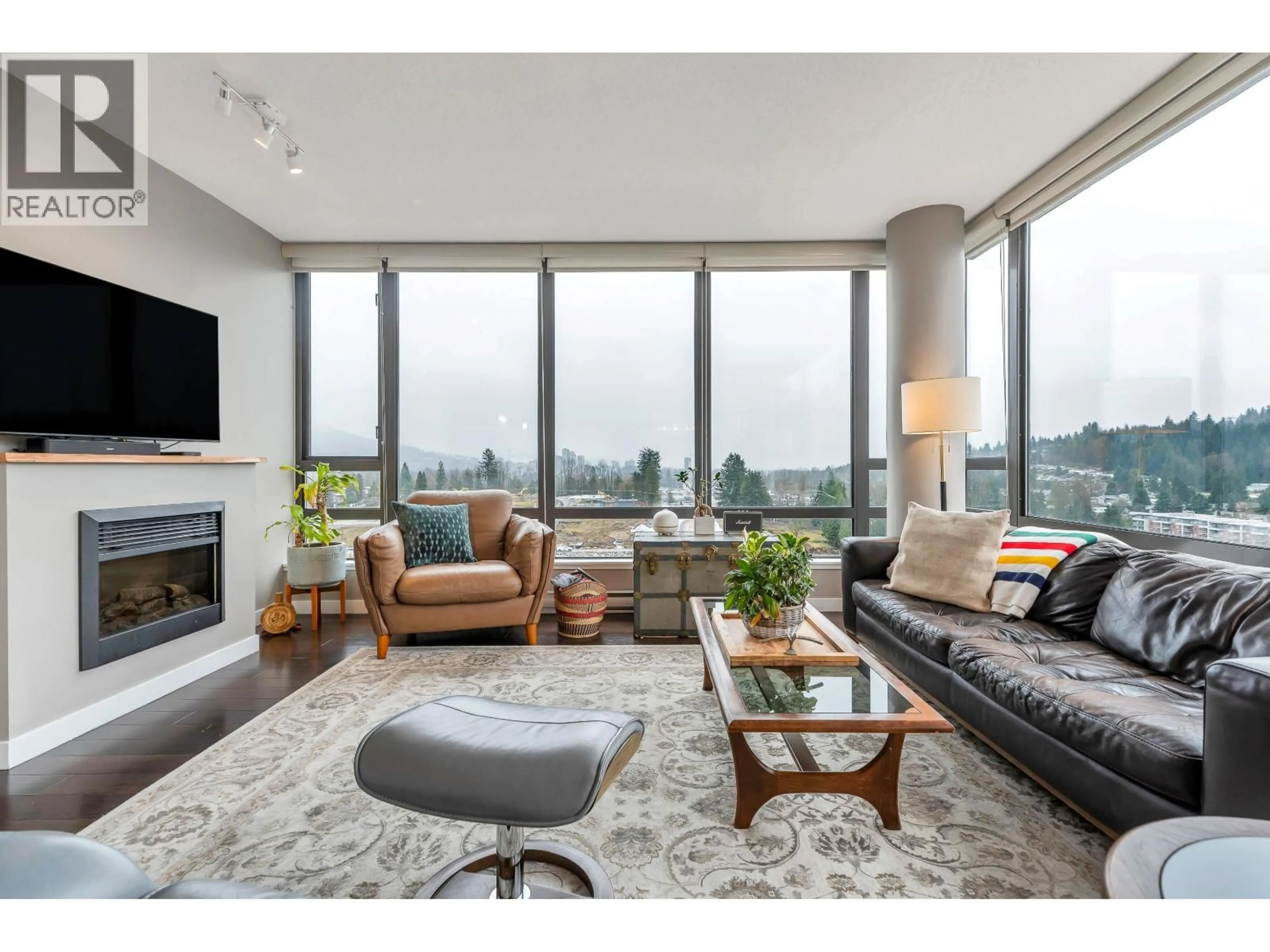 Living room with furniture, unknown for 2002 - 400 CAPILANO ROAD, Port Moody British Columbia V3H0E1