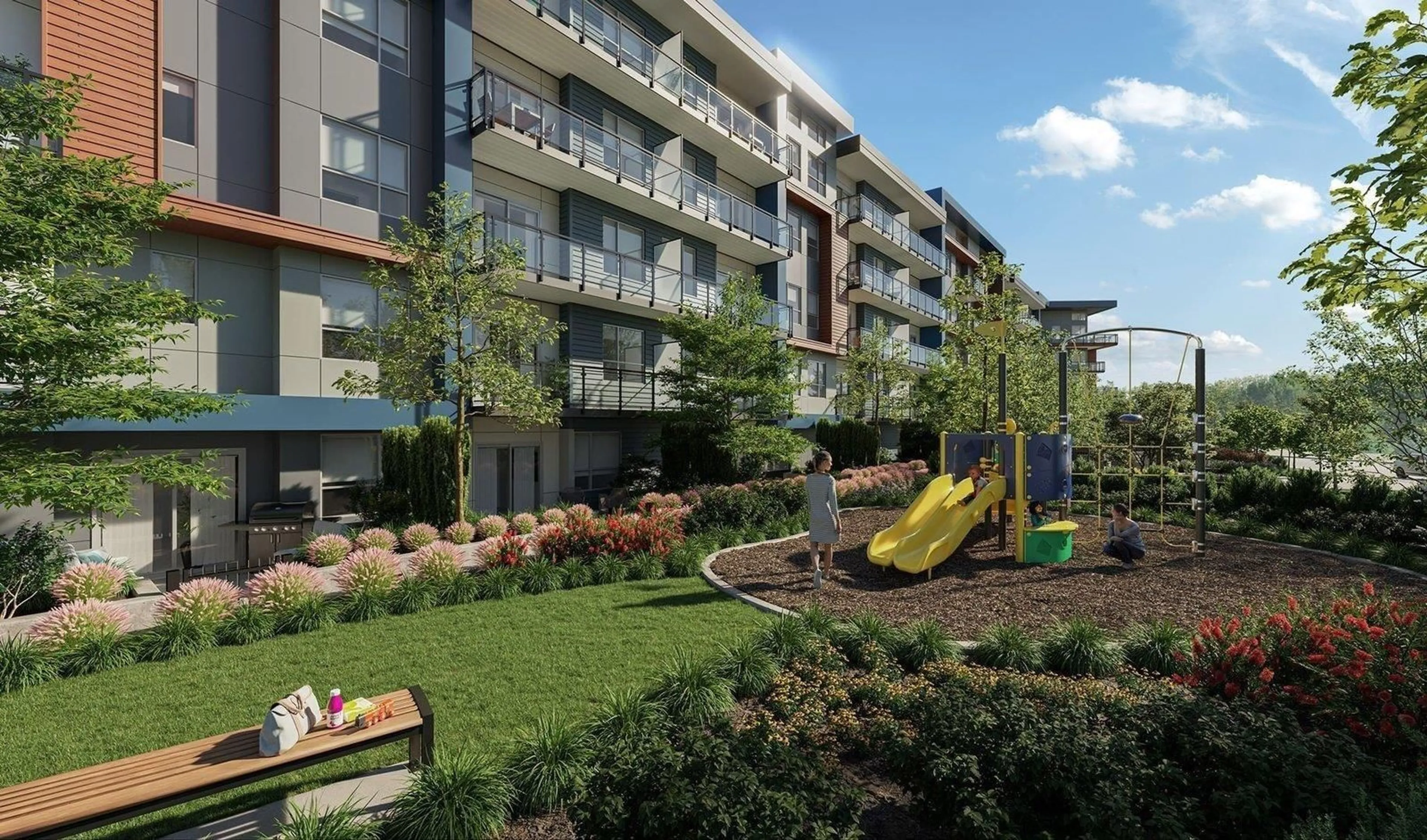 Patio, unknown for 202 - 5486 199A STREET, Langley British Columbia V3A0N6