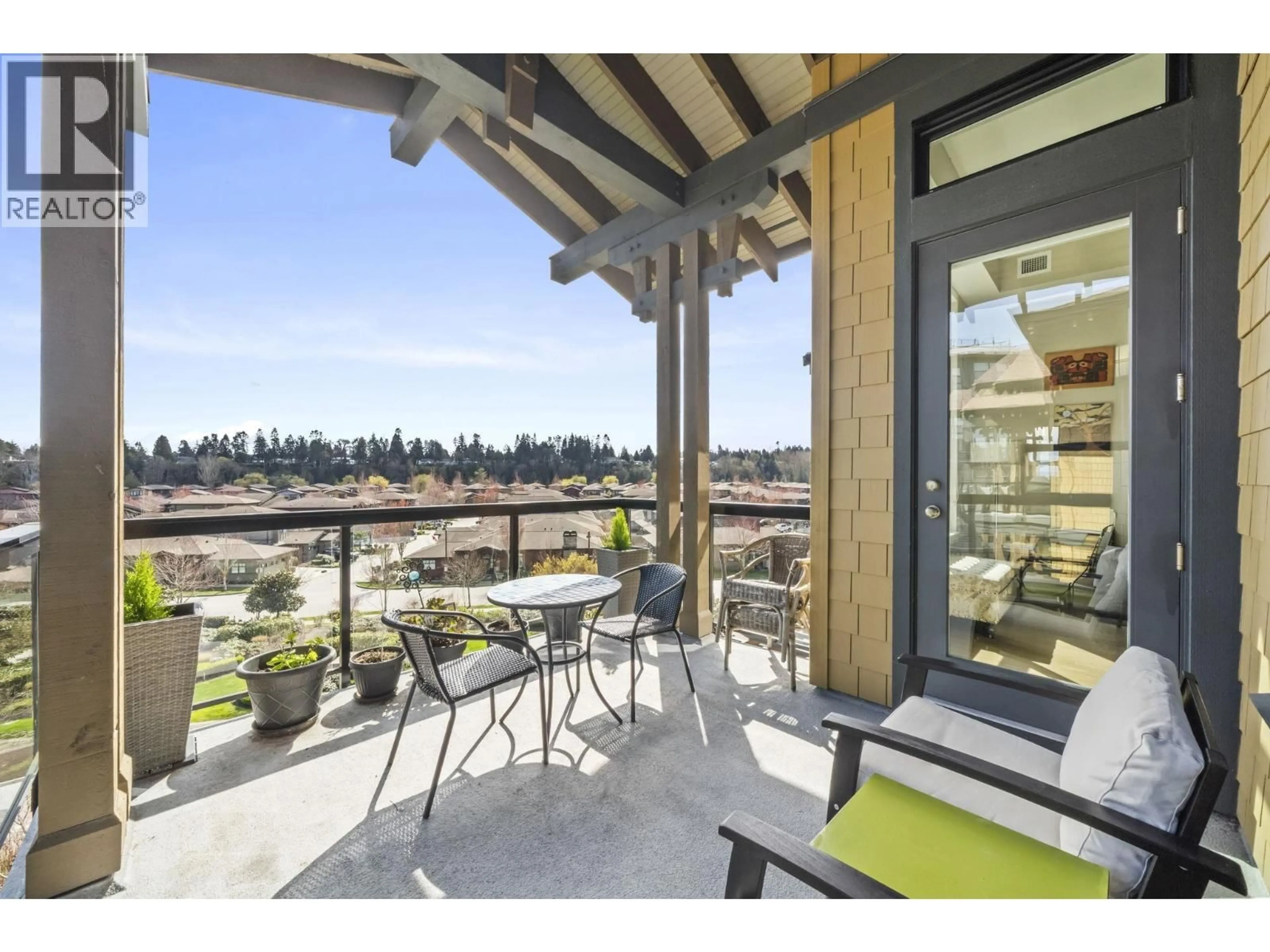 Patio, water/lake/river/ocean view for 415 - 4977 SPRINGS BOULEVARD, Delta British Columbia V4M0C1