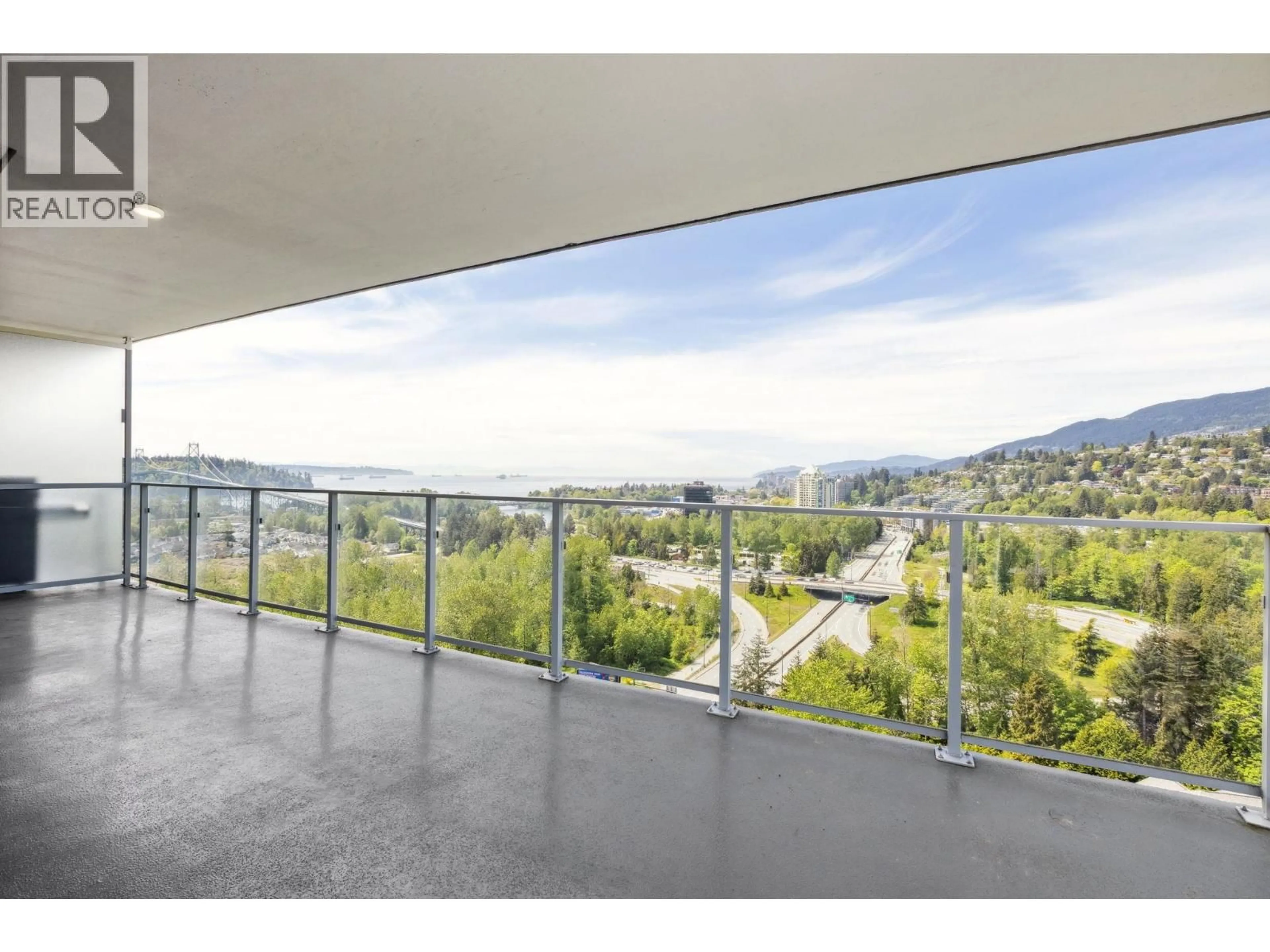 Balcony in the apartment, unknown for 1708 - 200 KLAHANIE COURT, West Vancouver British Columbia V7P0E4