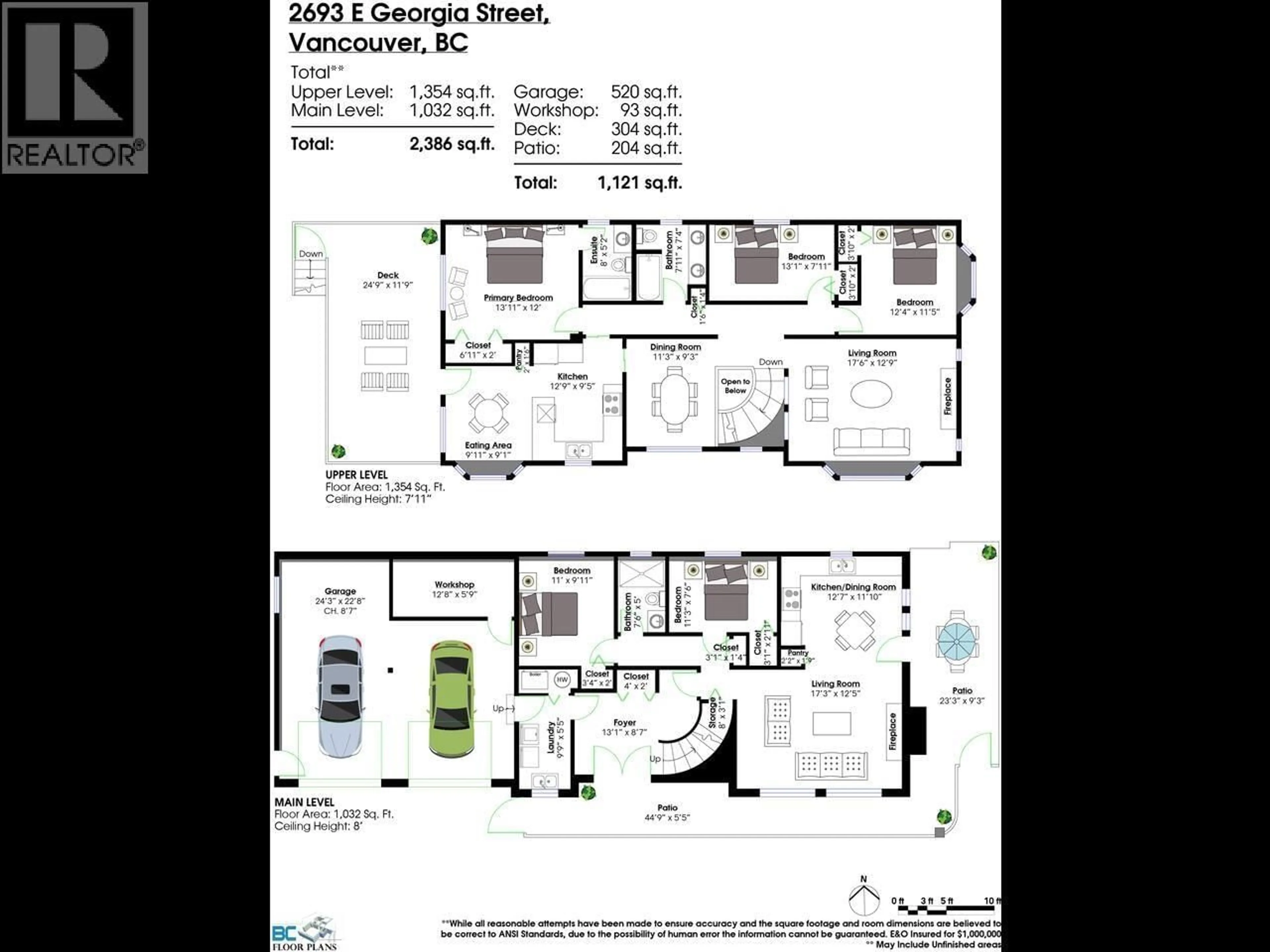 Floor plan for 2693 GEORGIA STREET, Vancouver British Columbia V5K3J9