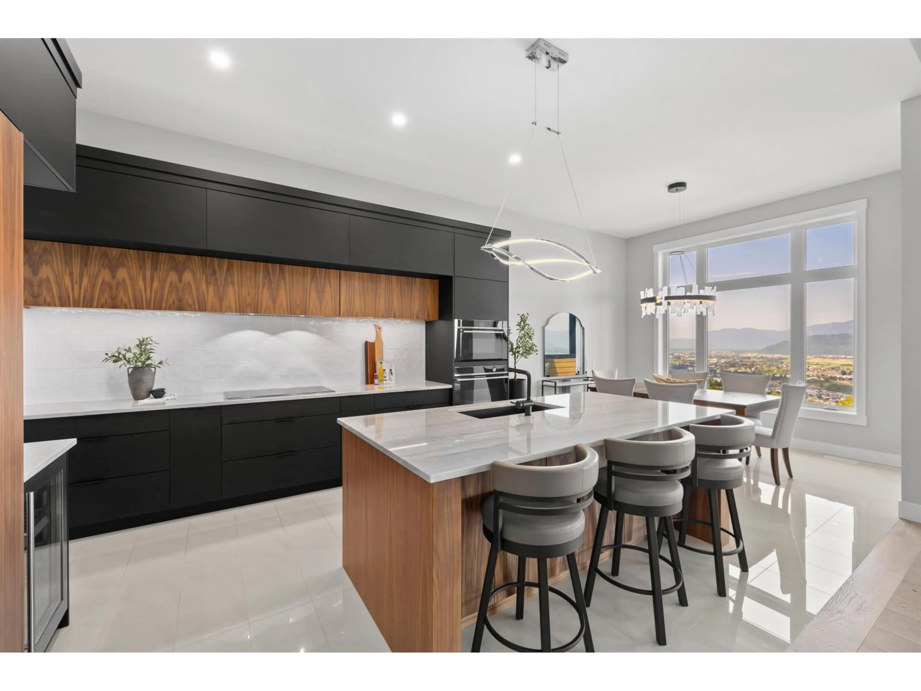 Open concept kitchen, ceramic/tile floor for 5487 MACLACHLAN PLACE, Chilliwack British Columbia V2R0P3