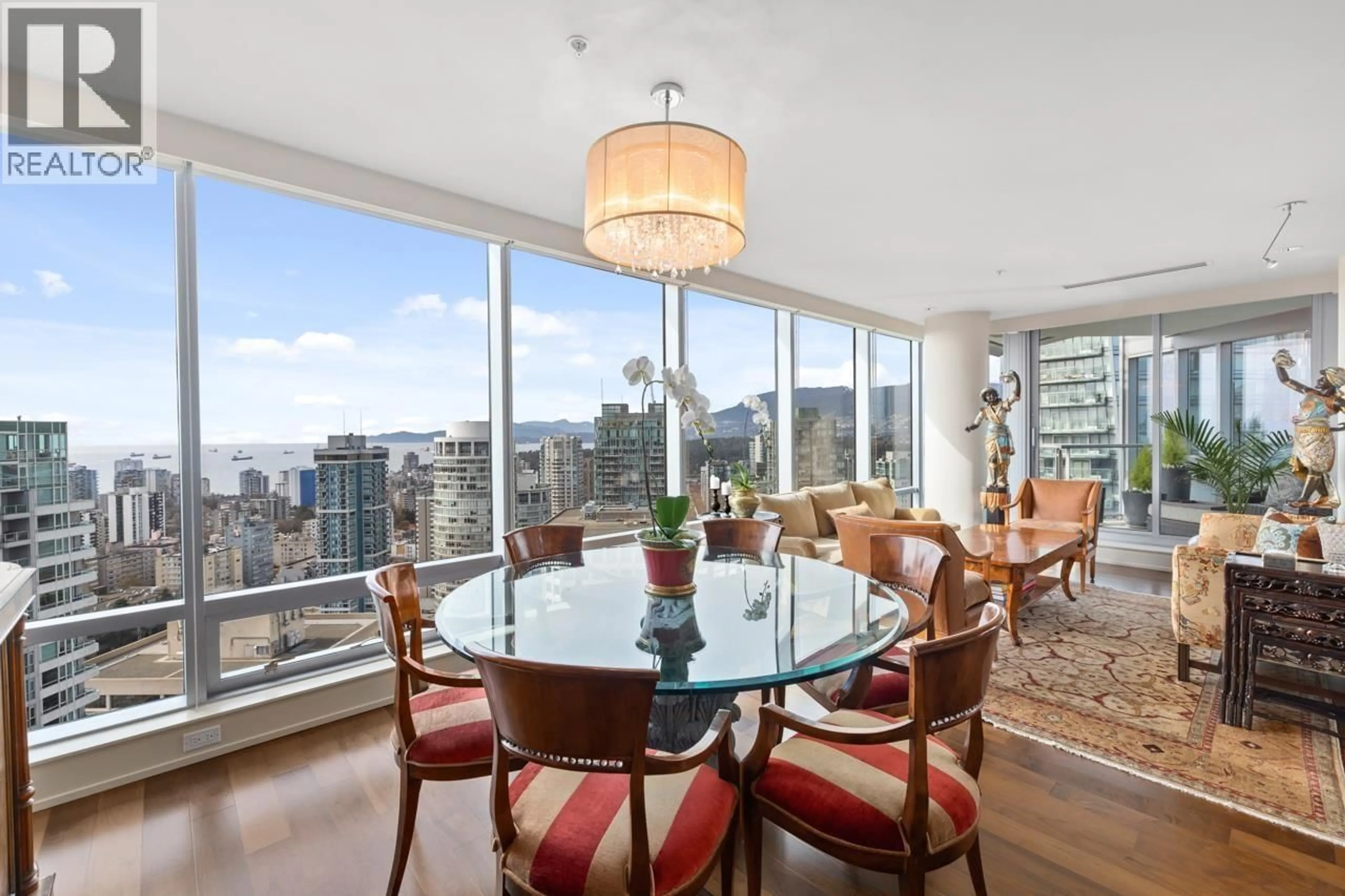 Dining room, unknown for 3302 - 1111 ALBERNI STREET, Vancouver British Columbia V6E4V2