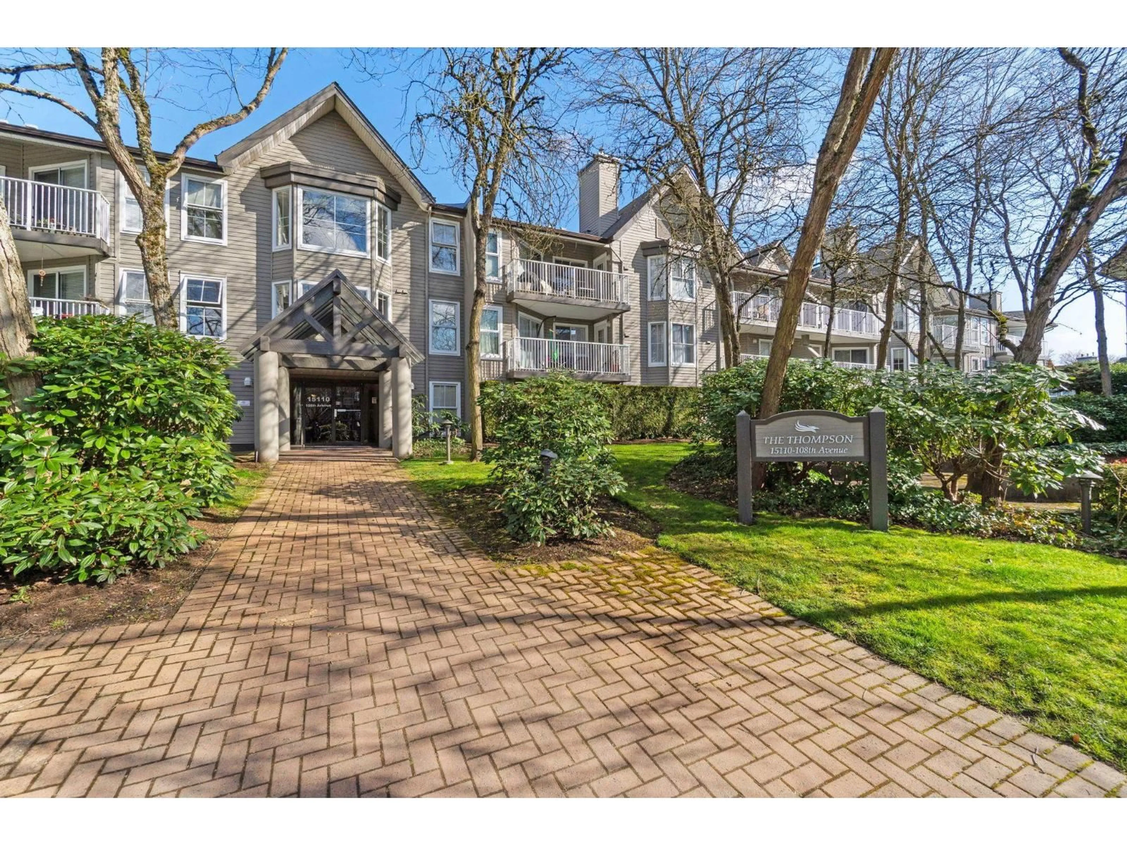 A pic from outside/outdoor area/front of a property/back of a property/a pic from drone, unknown for 105 - 15110 108 AVENUE, Surrey British Columbia V3R0T6