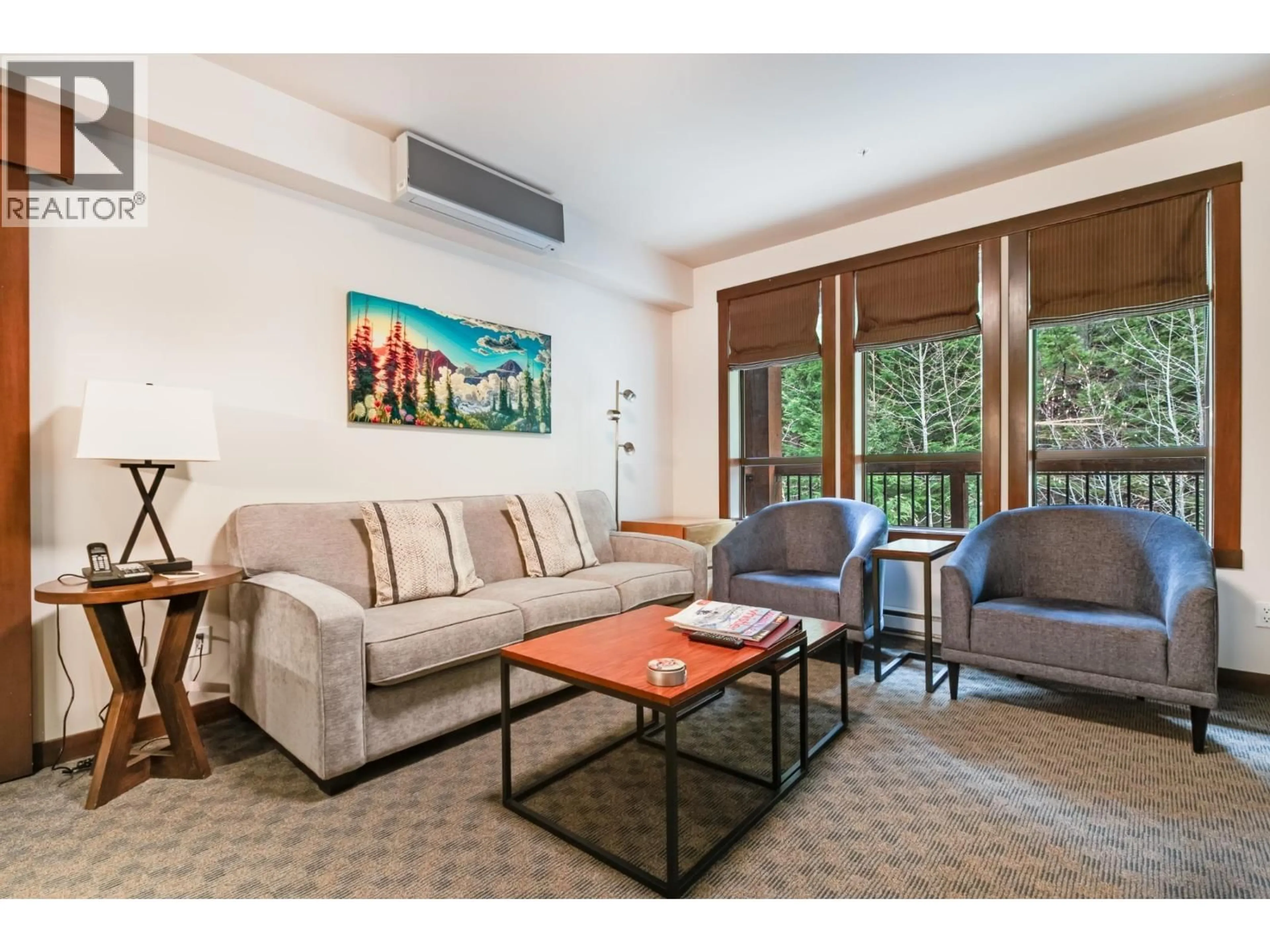 Living room with furniture, unknown for 301B - 2020 LONDON LANE, Whistler British Columbia V0N1B2