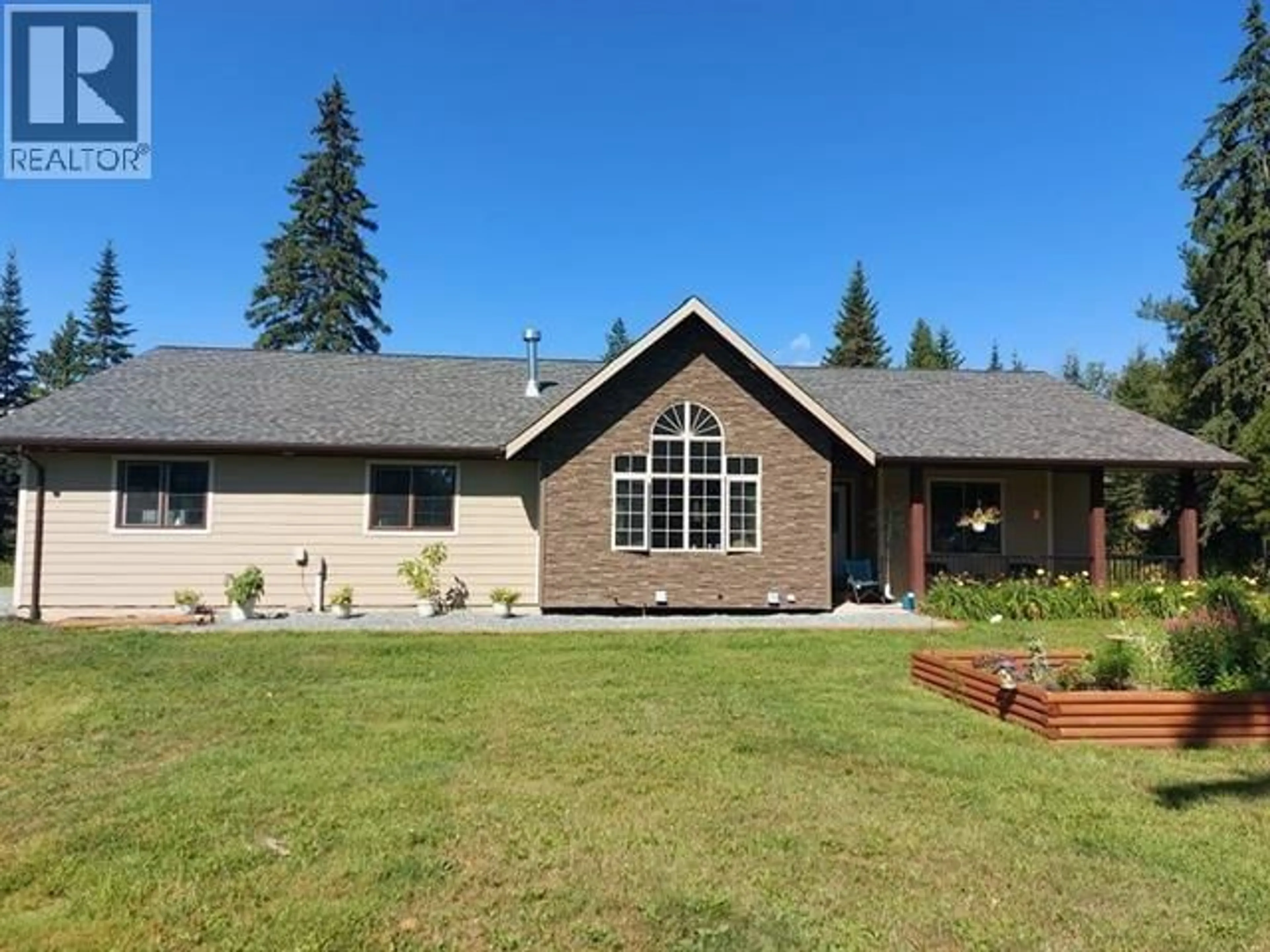 Home with vinyl exterior material, mountain view for 15055 CARIBOO HIGHWAY, Prince George British Columbia V2N5X7