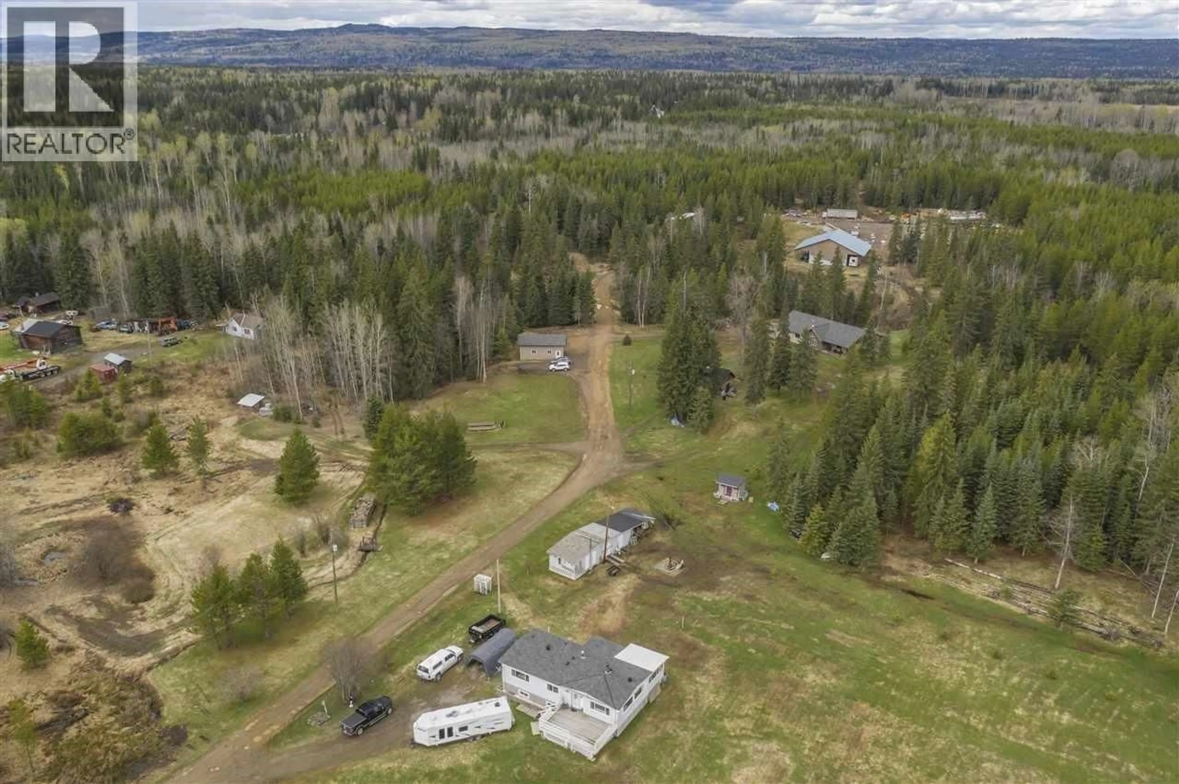 A pic from outside/outdoor area/front of a property/back of a property/a pic from drone, unknown for 15055 CARIBOO HIGHWAY, Prince George British Columbia V2N5X7