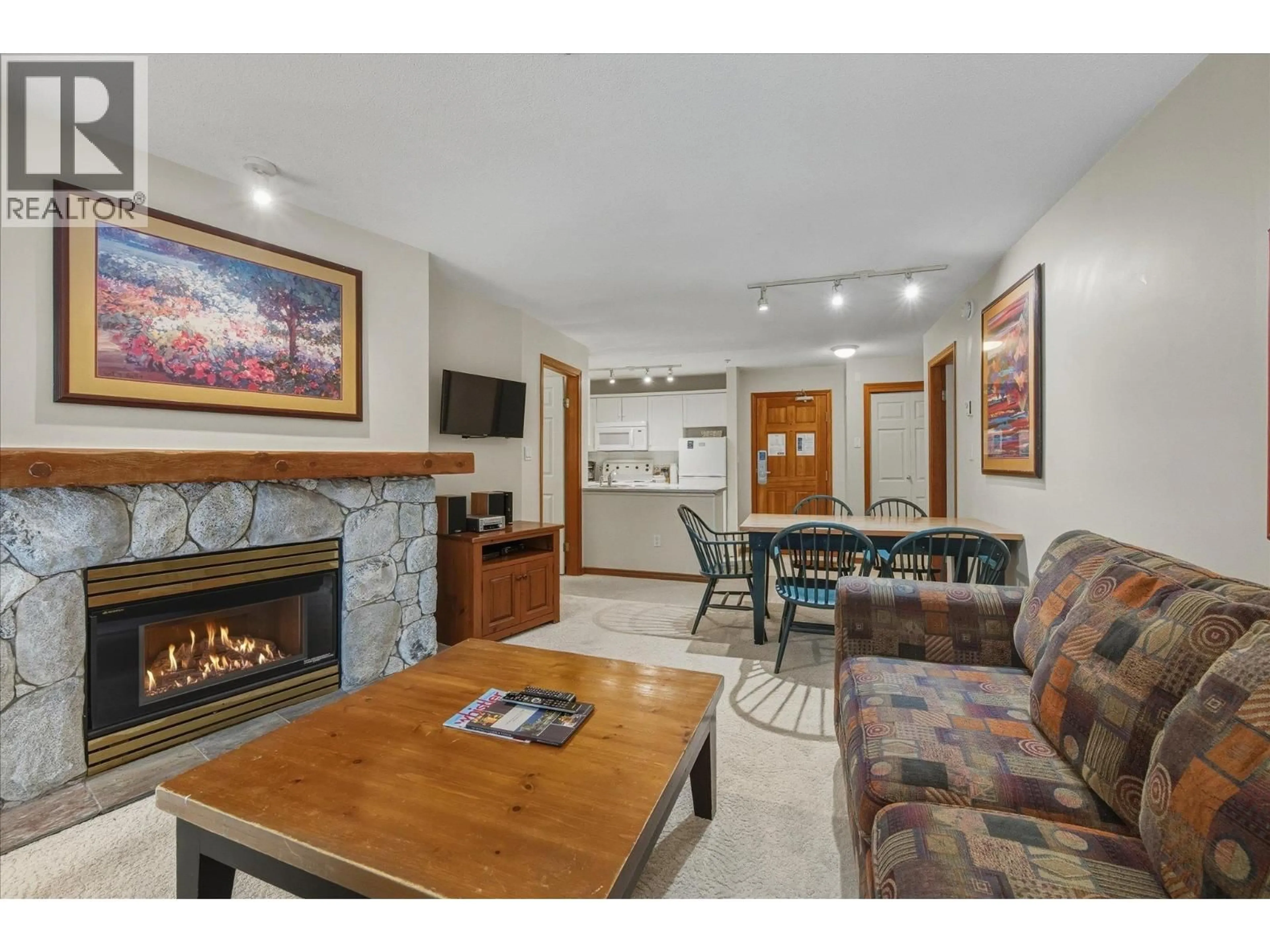 Living room with furniture, unknown for 126 - 4800 SPEARHEAD DRIVE, Whistler British Columbia V8E1G1