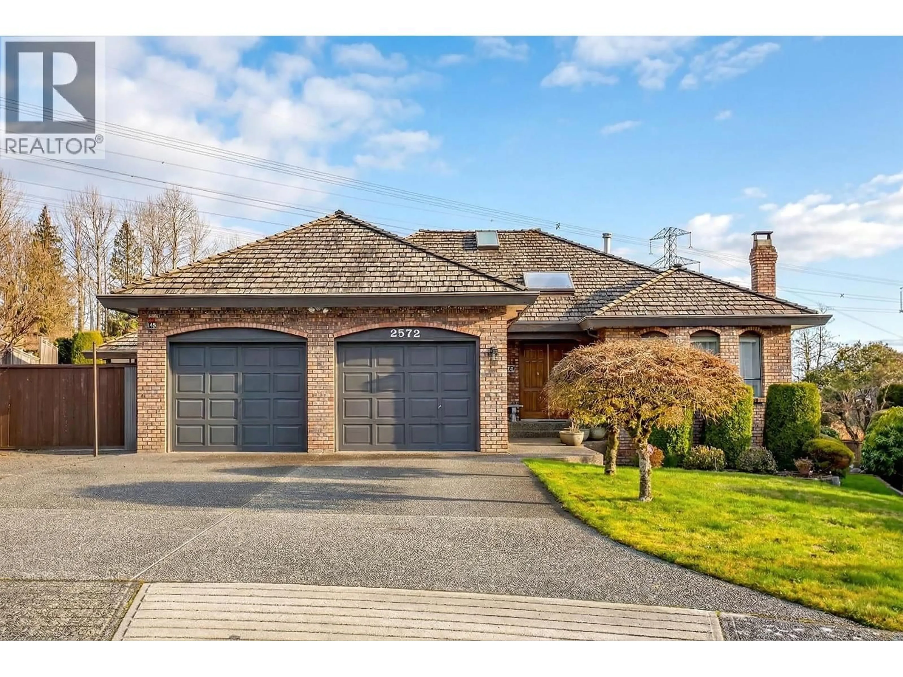 Home with brick exterior material, street for 2572 FUCHSIA PLACE, Coquitlam British Columbia V3E2M8