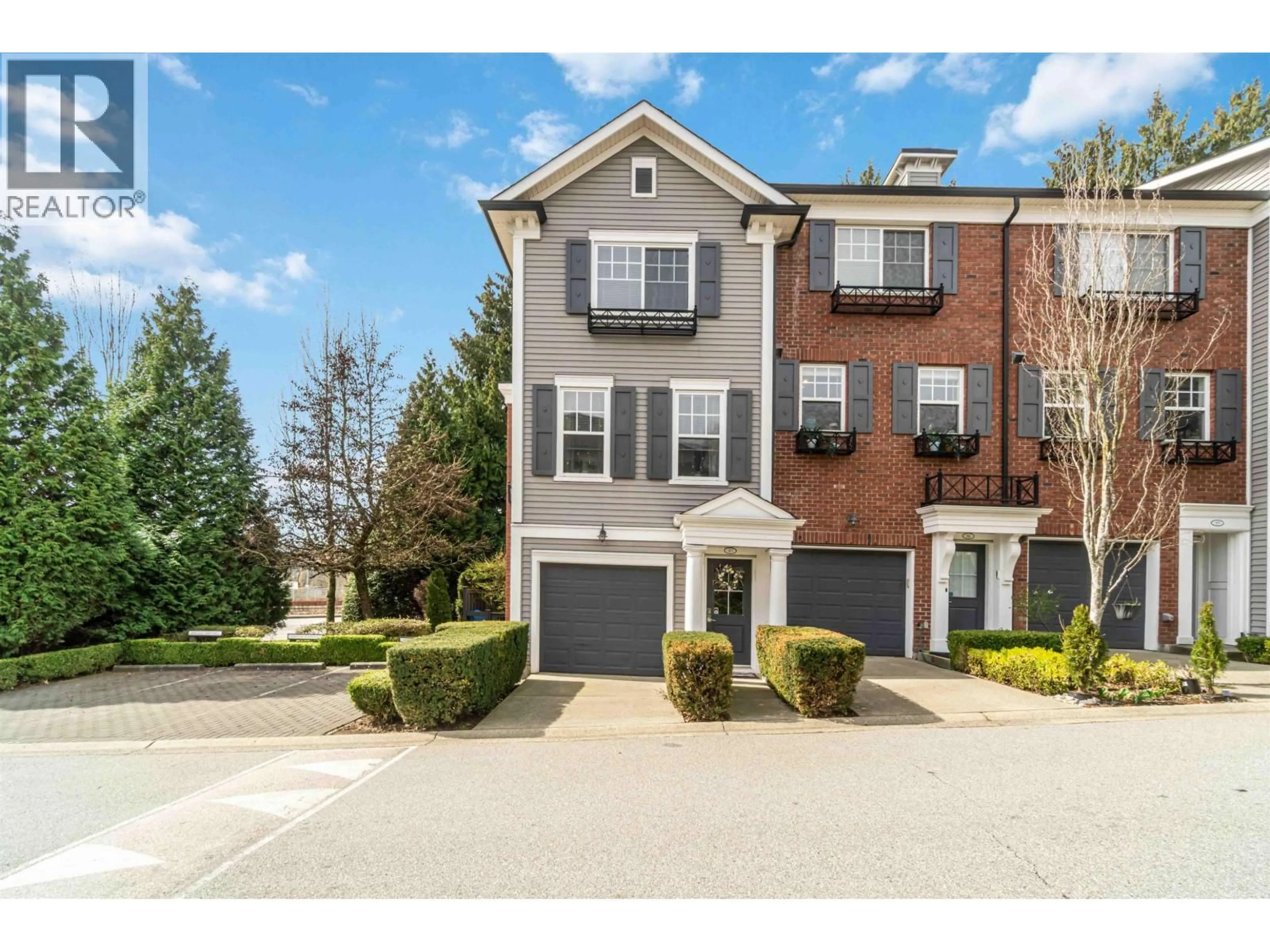 A pic from outside/outdoor area/front of a property/back of a property/a pic from drone, street for 87 - 688 EDGAR AVENUE, Coquitlam British Columbia V3K0A5