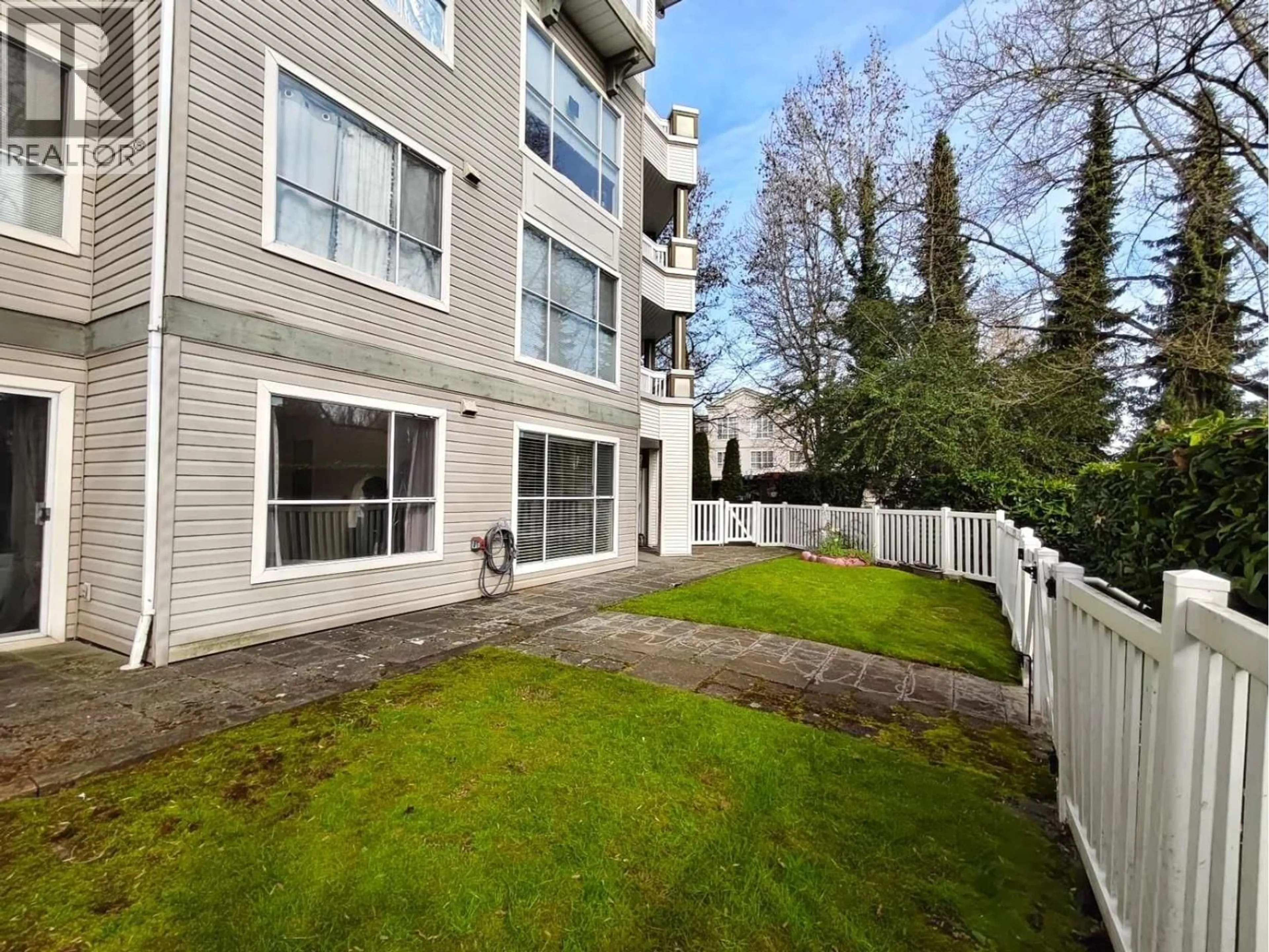 A pic from outside/outdoor area/front of a property/back of a property/a pic from drone, unknown for 128 - 8880 JONES ROAD, Richmond British Columbia V6Y3Z1