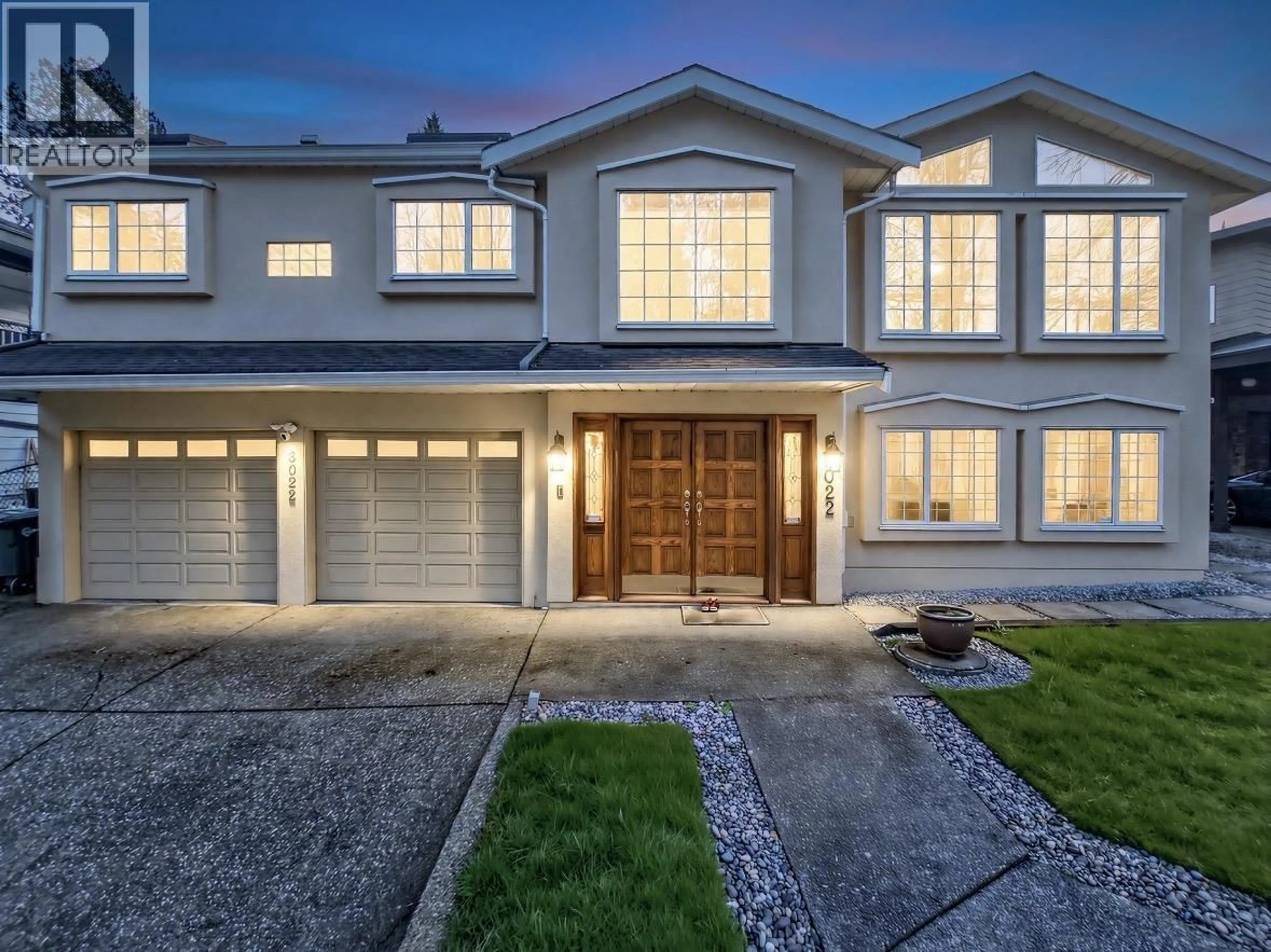 Home with vinyl exterior material, street for 8022 LAKEFIELD DRIVE, Burnaby British Columbia V5E3W8