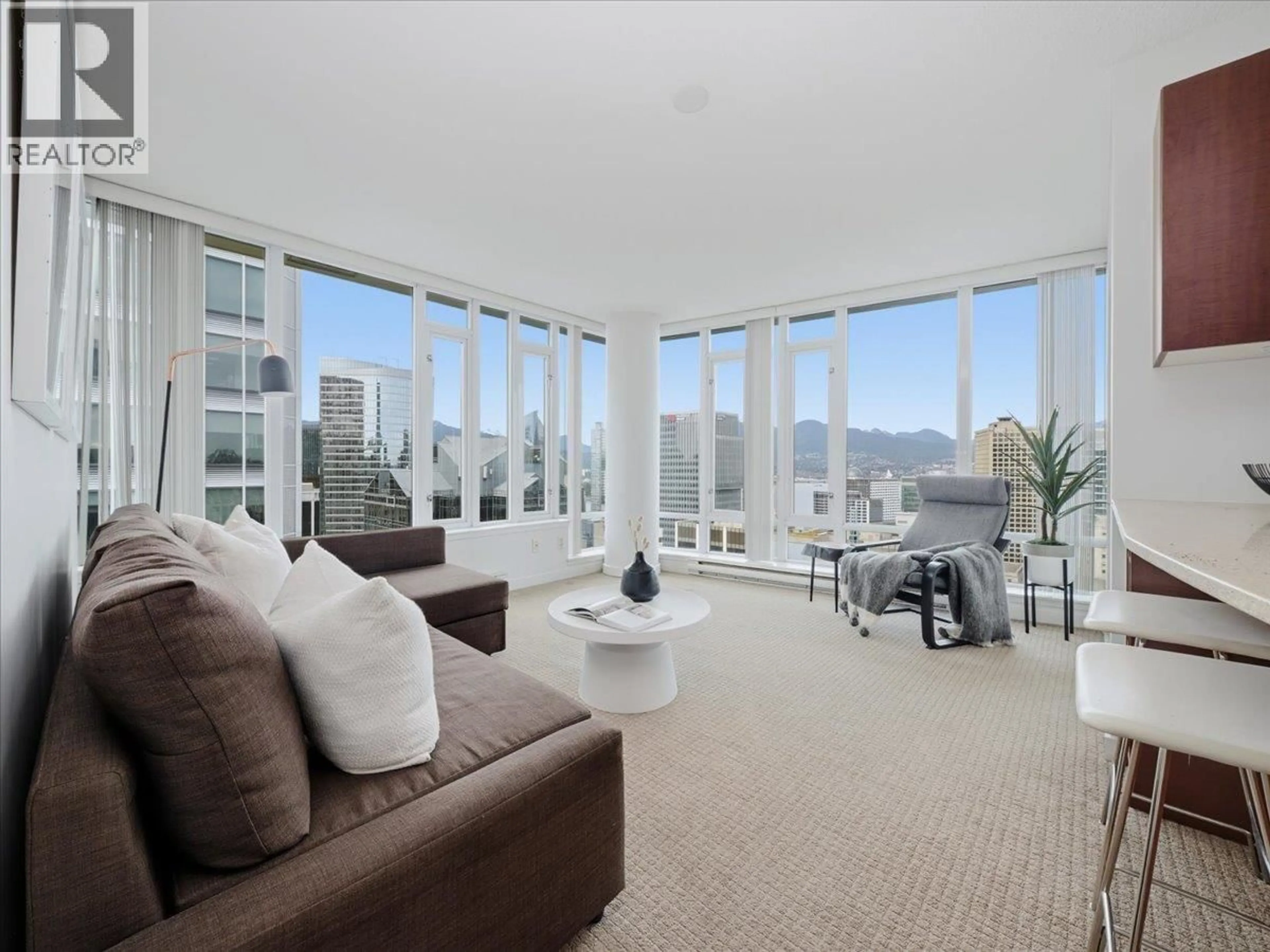 Living room with furniture, unknown for 2807 - 610 GRANVILLE STREET, Vancouver British Columbia V6C3T3