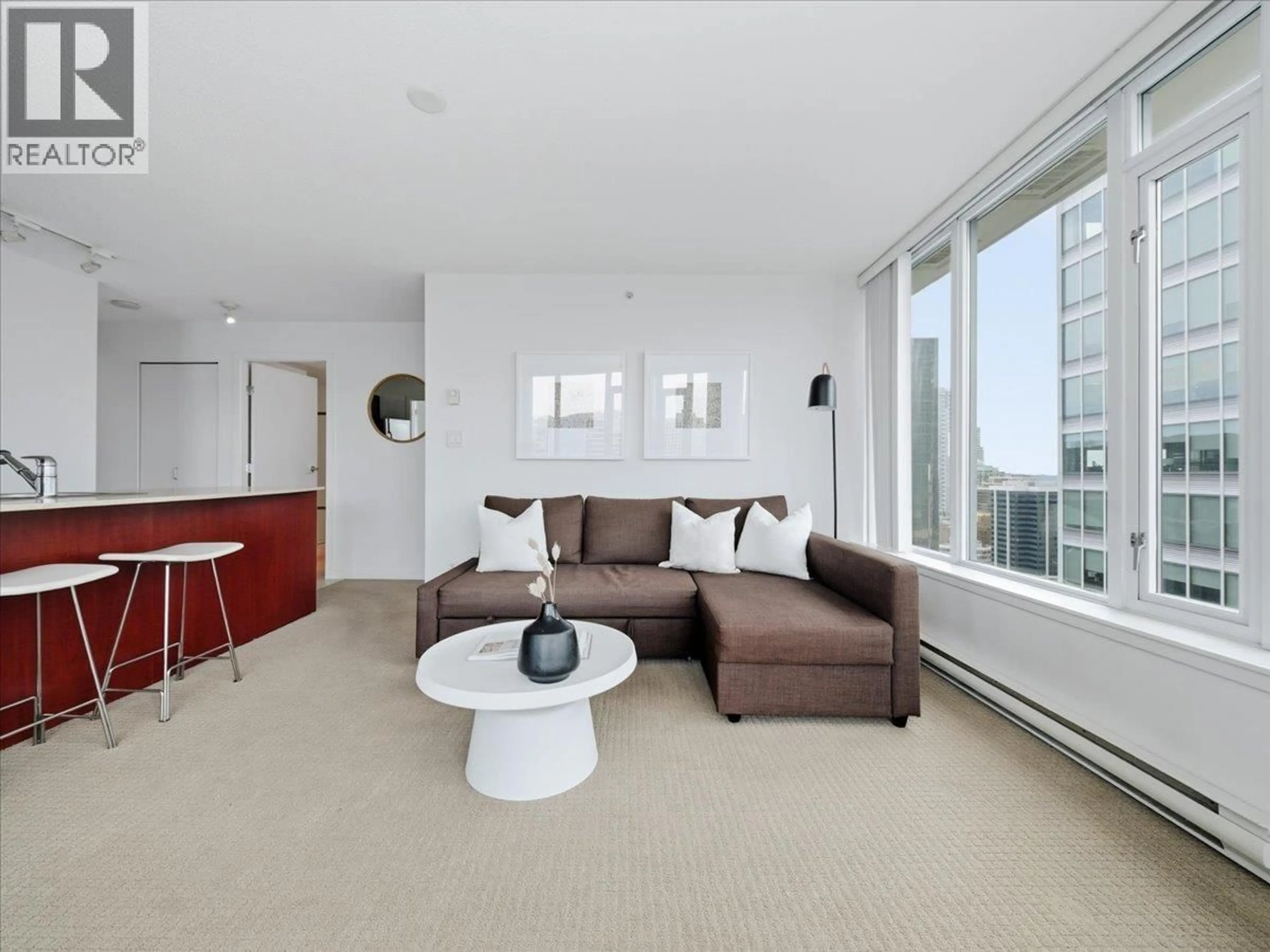 Living room with furniture, unknown for 2807 - 610 GRANVILLE STREET, Vancouver British Columbia V6C3T3