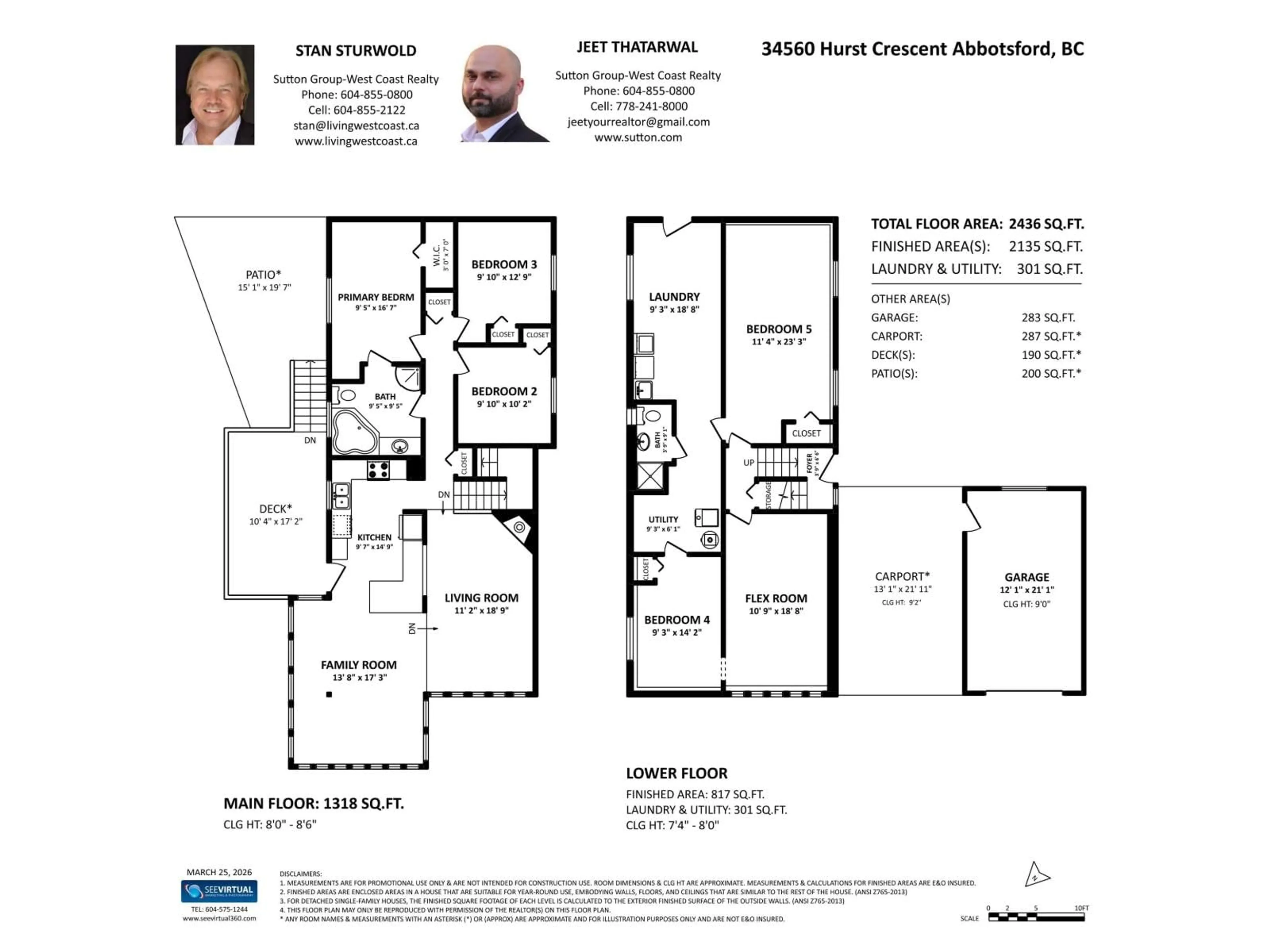 Floor plan for 34560 HURST CRESCENT, Abbotsford British Columbia V2S5B4
